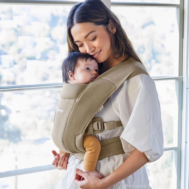 Ergobaby Embrace Carrier in Soft Olive Baby Carriers BCEMAOLIVE 1220000206755
