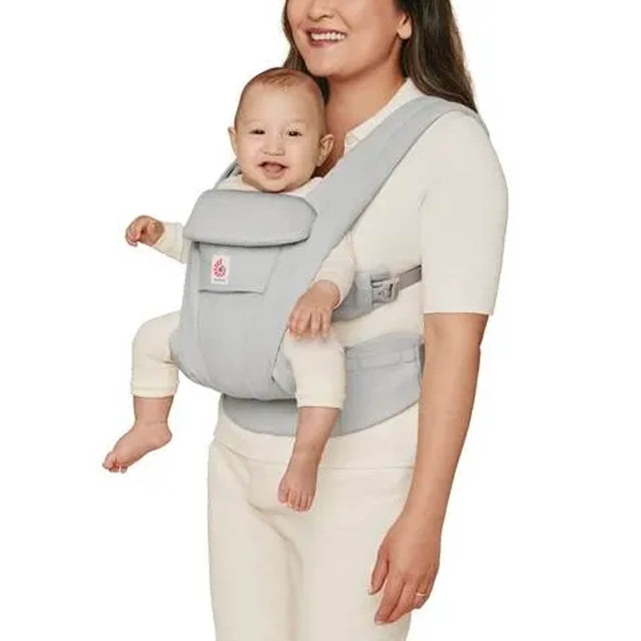 Ergobaby Omni Deluxe Cotton in Pearl Grey Baby Carriers BCODCPRLGRY 1220000209978