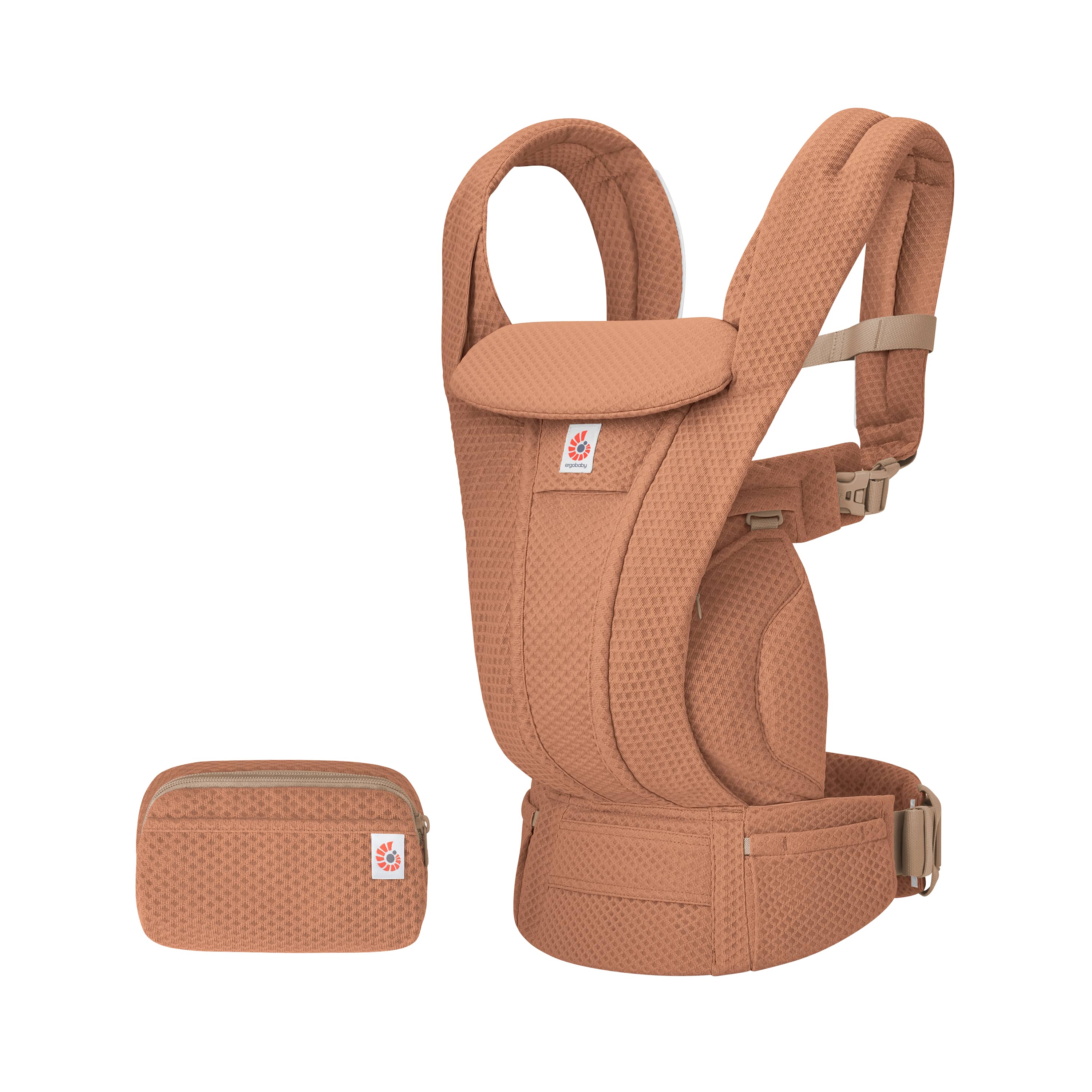 Ergobaby Omni Deluxe Mesh in Canyon Clay Baby Carriers BCODMCANCLAY 0810188270061