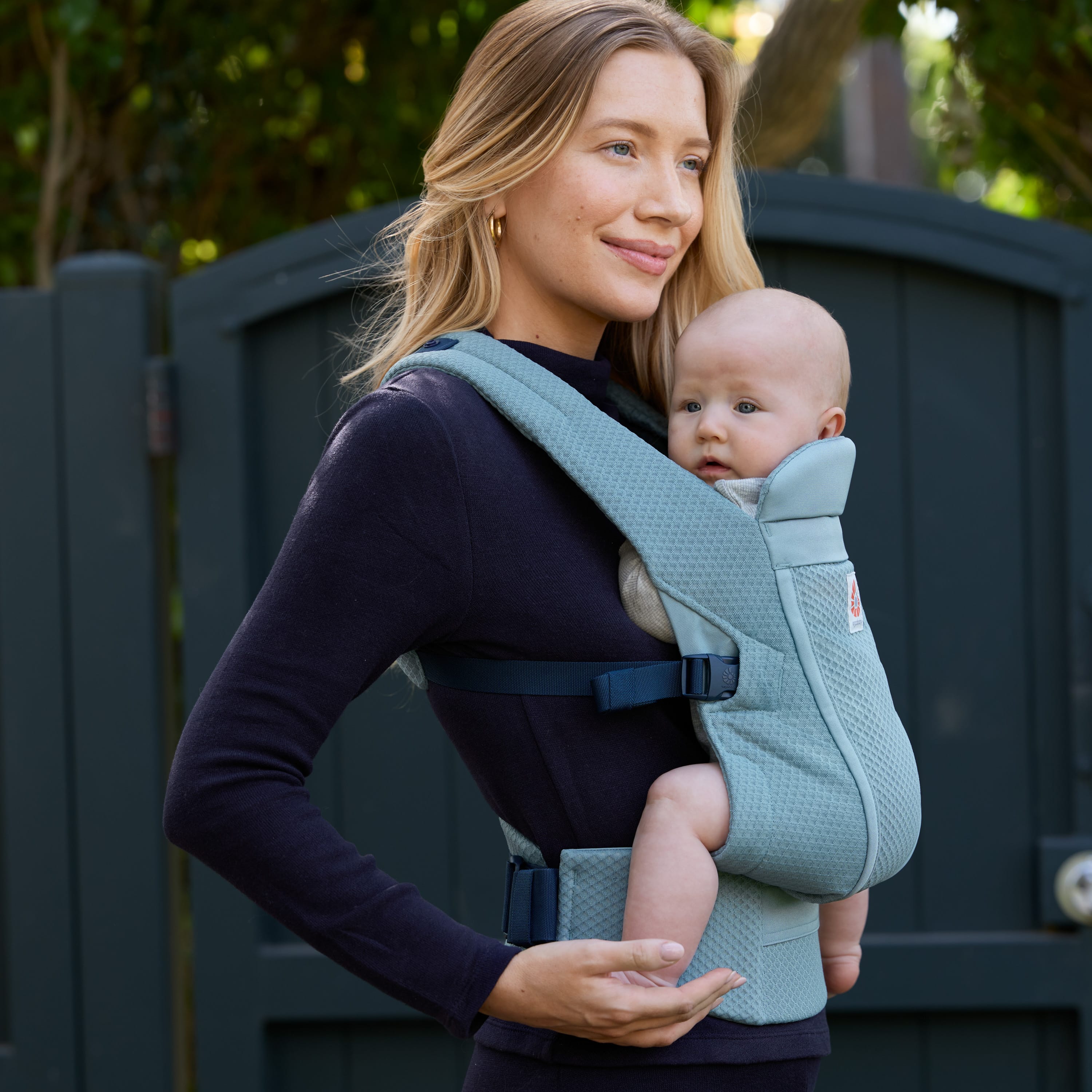 Ergobaby Omni Lite Mesh in Slate Blue Baby Carriers BCOLTESLTBLU 1220000760844