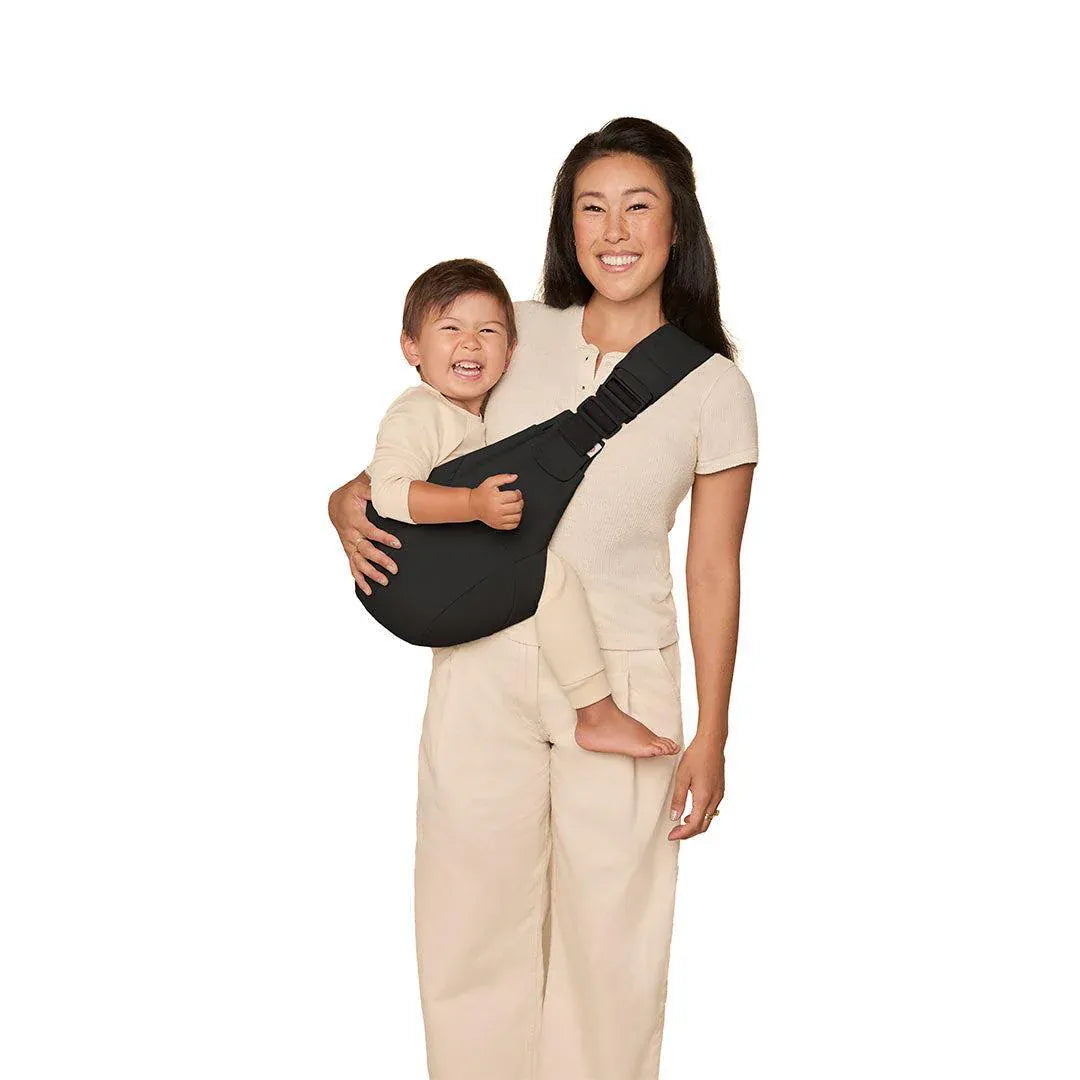 Ergobaby Upsie Sling Carrier in Onyx Black Baby Carriers BCUPSLIONYX 1220000760042
