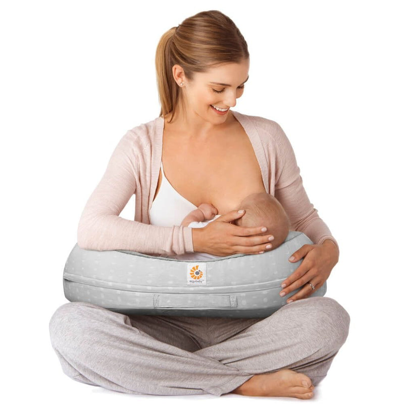 Ergobaby Natural Curve Nursing Pillow in Moonlight Grey Nursing & Weaning npamngrystp