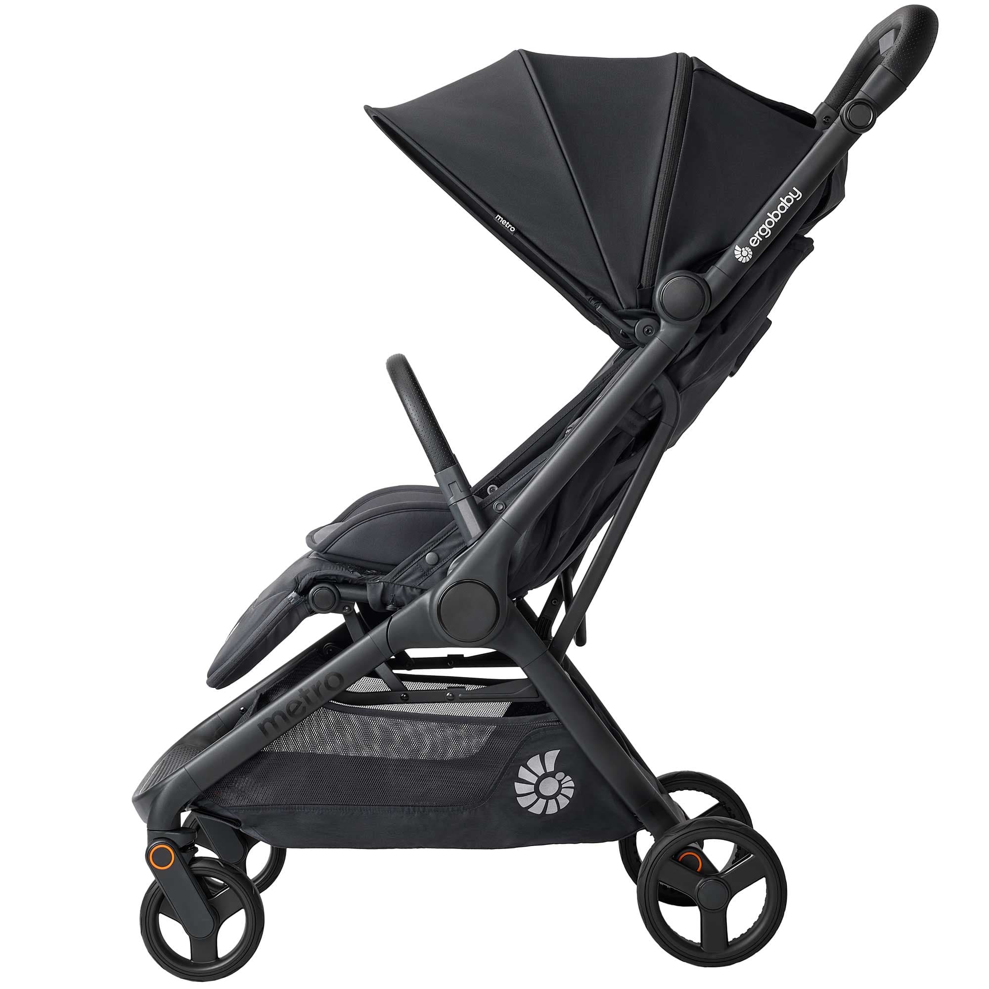 Ergobaby Metro 3 Compact City Stroller in Onyx Black Pushchairs & Buggies METRO3ONYXUK 1220000210080