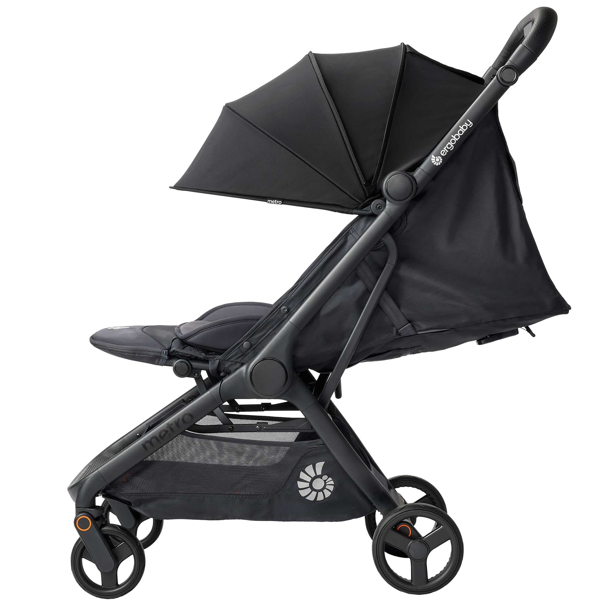 Ergobaby Metro 3 Compact City Stroller in Onyx Black Pushchairs & Buggies METRO3ONYXUK 1220000210080