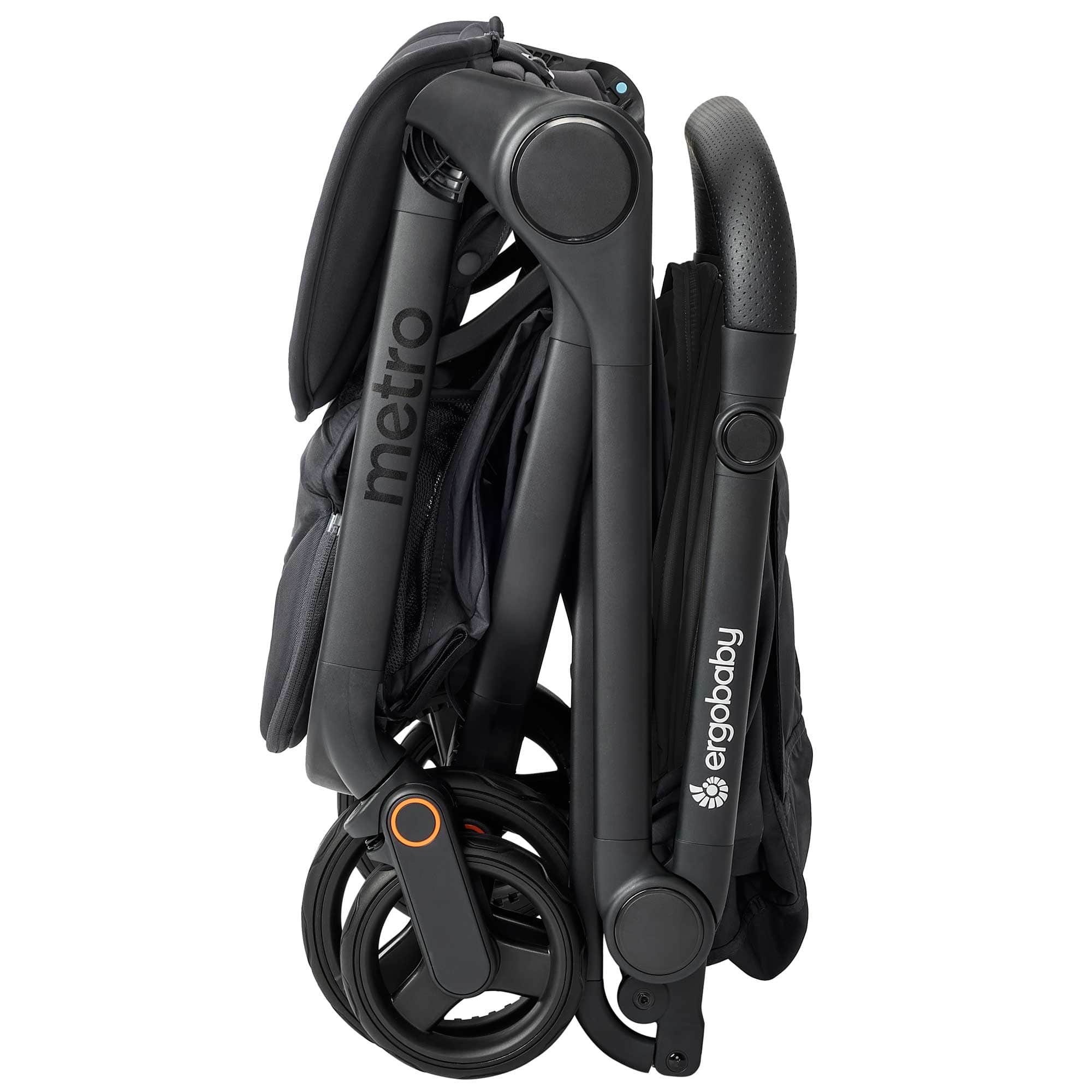 Ergobaby Metro 3 Compact City Stroller in Onyx Black Pushchairs & Buggies METRO3ONYXUK 1220000210080