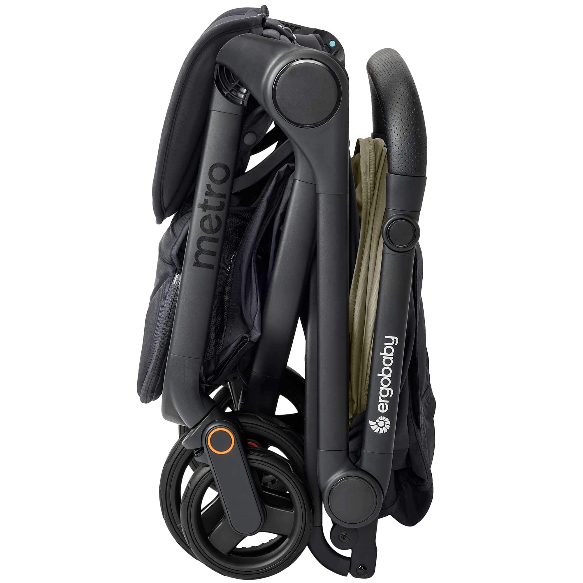 Ergobaby Metro 3 Compact City Stroller in Soft Olive Pushchairs & Buggies METRO3SFTOLVUK 1220000210127