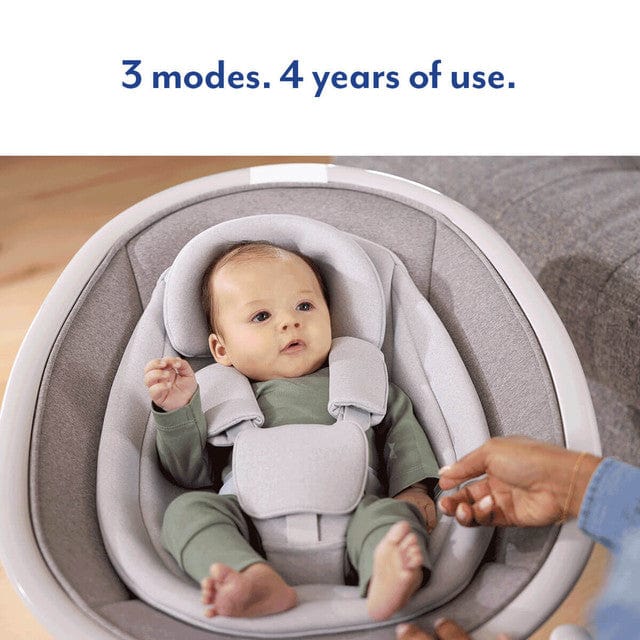 Graco Sway N Grow Bluetooth Soother in Heather Rocking Bouncing Cradles 1AV999HTHEU 5060624774140