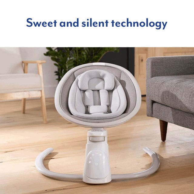 Graco Sway N Grow Bluetooth Soother in Heather Rocking Bouncing Cradles 1AV999HTHEU 5060624774140