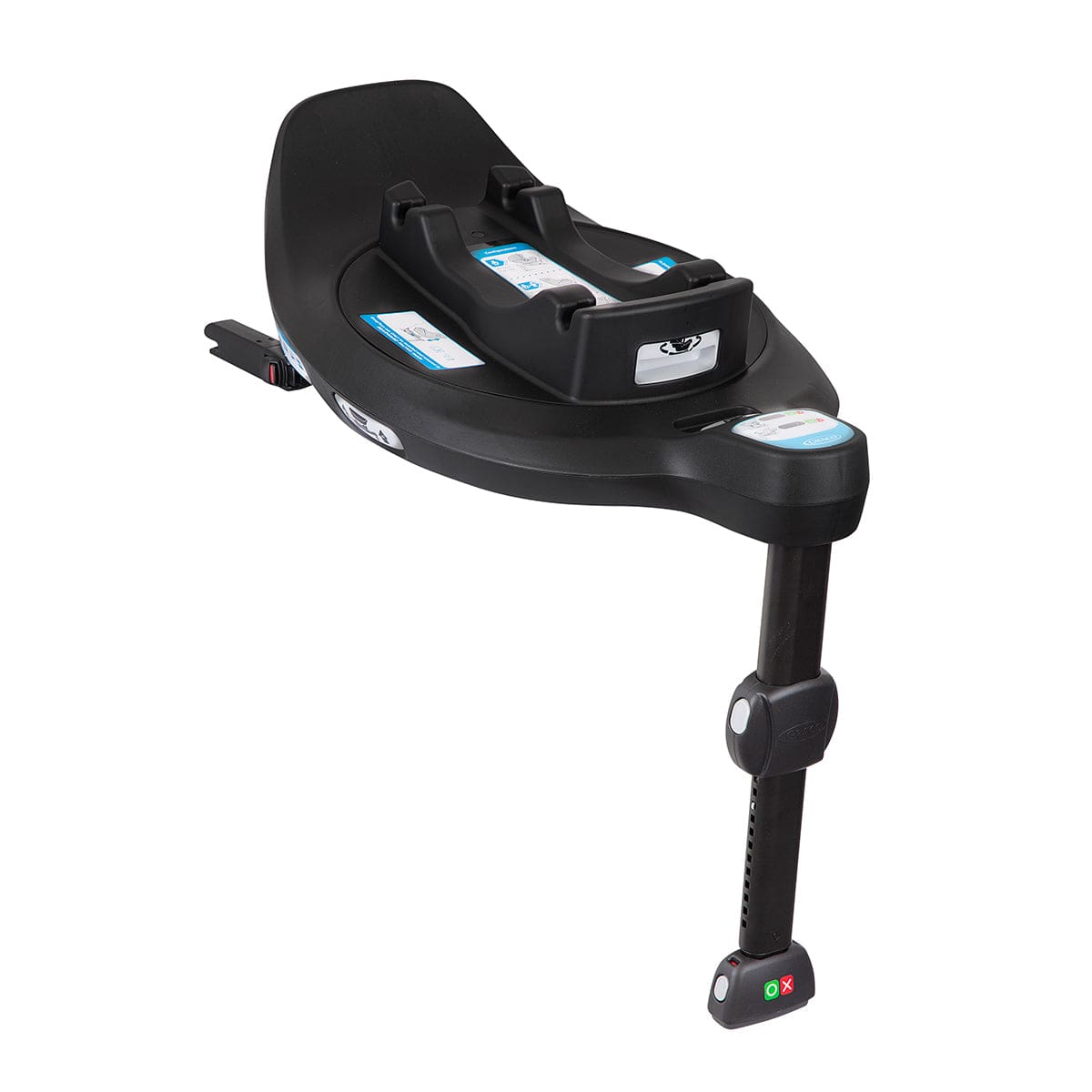 Graco Near2Me DLX Trio (Pushchair, Carrycot, Snuglite & Snugturn) in Ash/Black Travel Systems