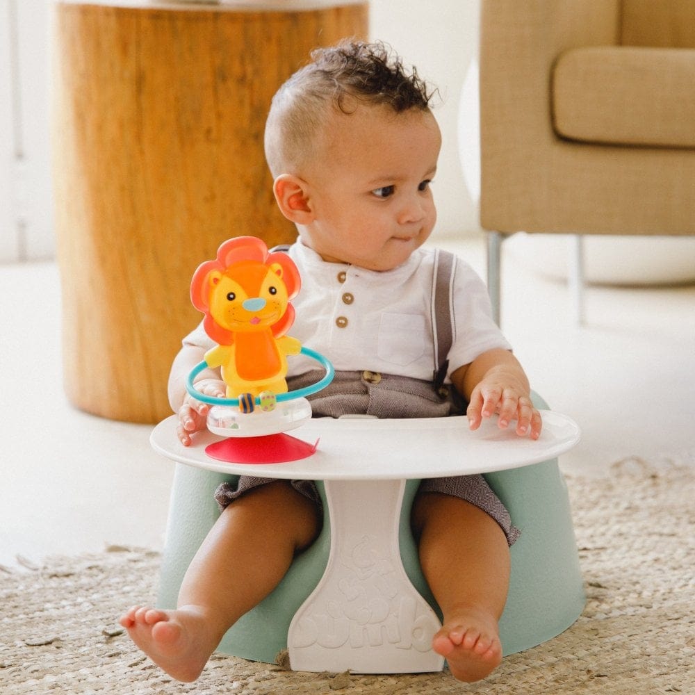 Hippychick Bumbo Floor Seat Tray in White Baby Highchairs bbtray8308