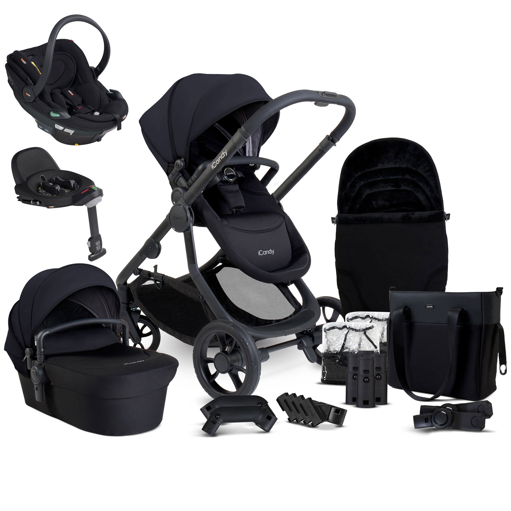 iCandy Orange 4 BeSafe Travel System in Black Edition