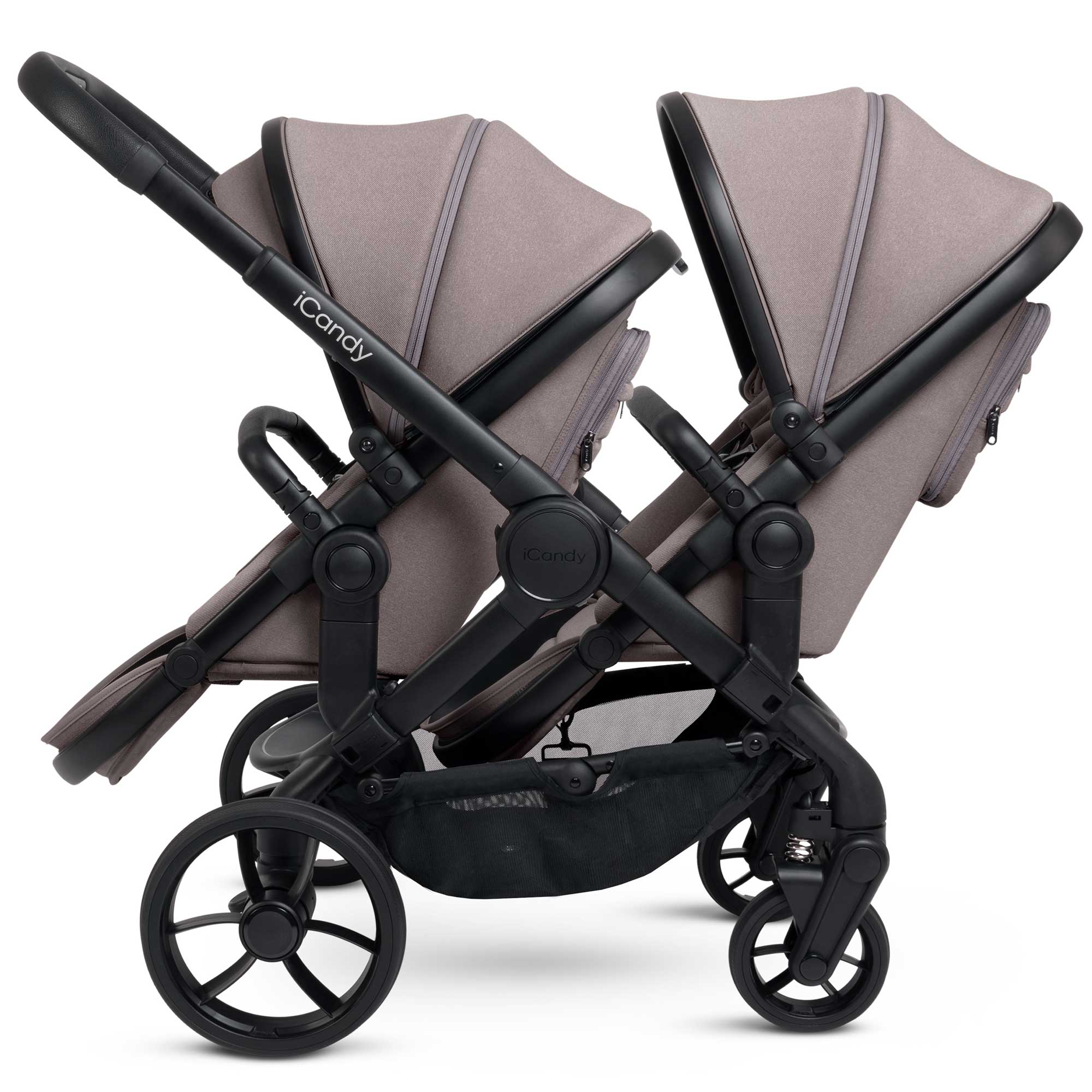 iCandy Peach 7 Double Complete Maxi-Cosi Travel System in Porcini