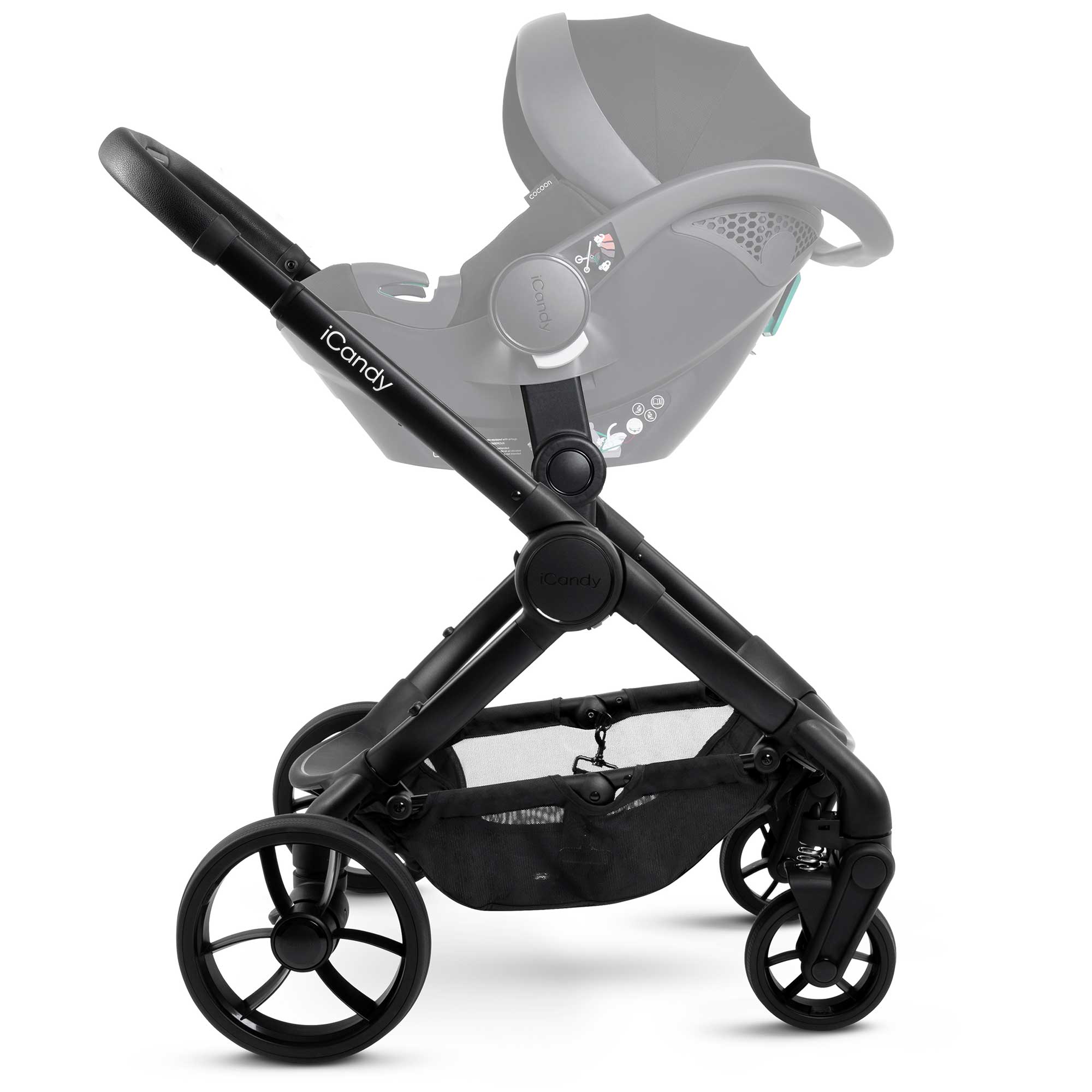 iCandy Peach 7 Complete Bundle with COCOON Car Seat in Porcini