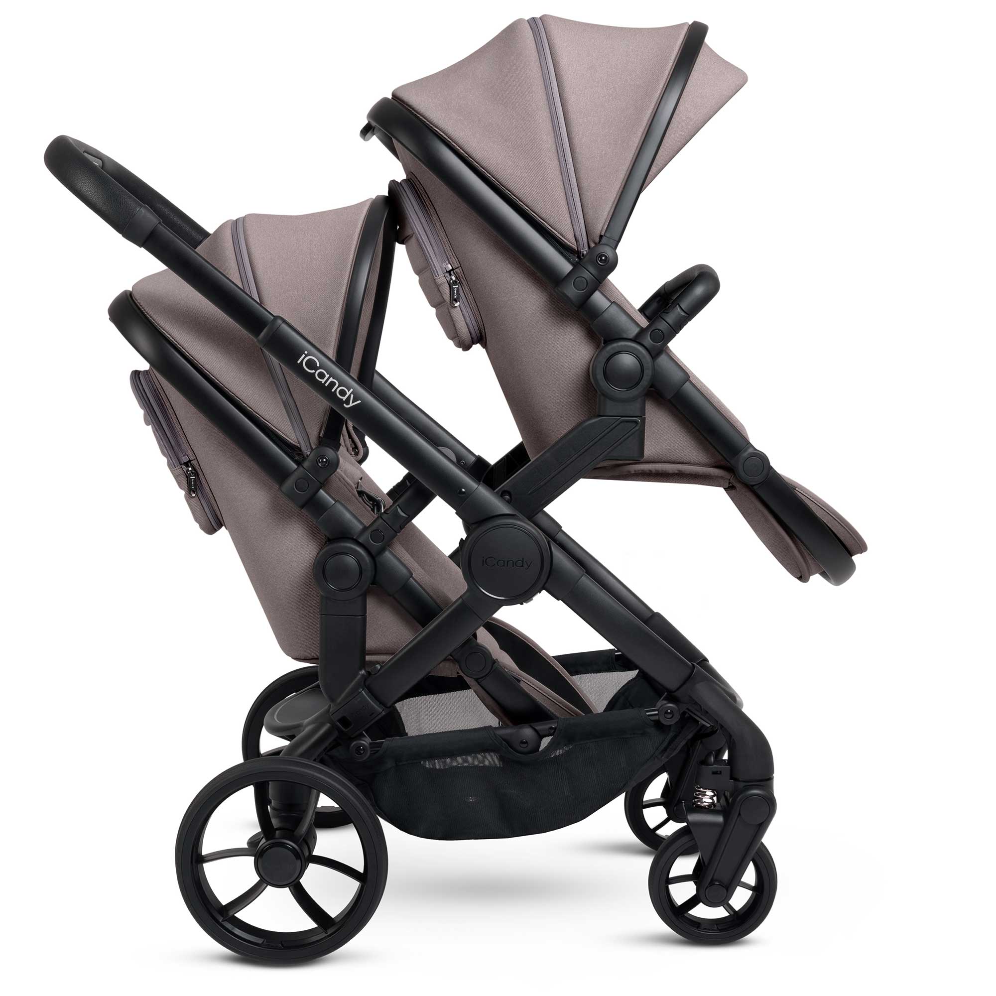 iCandy Peach 7 Twin Maxi-Cosi Bundle in Porcini