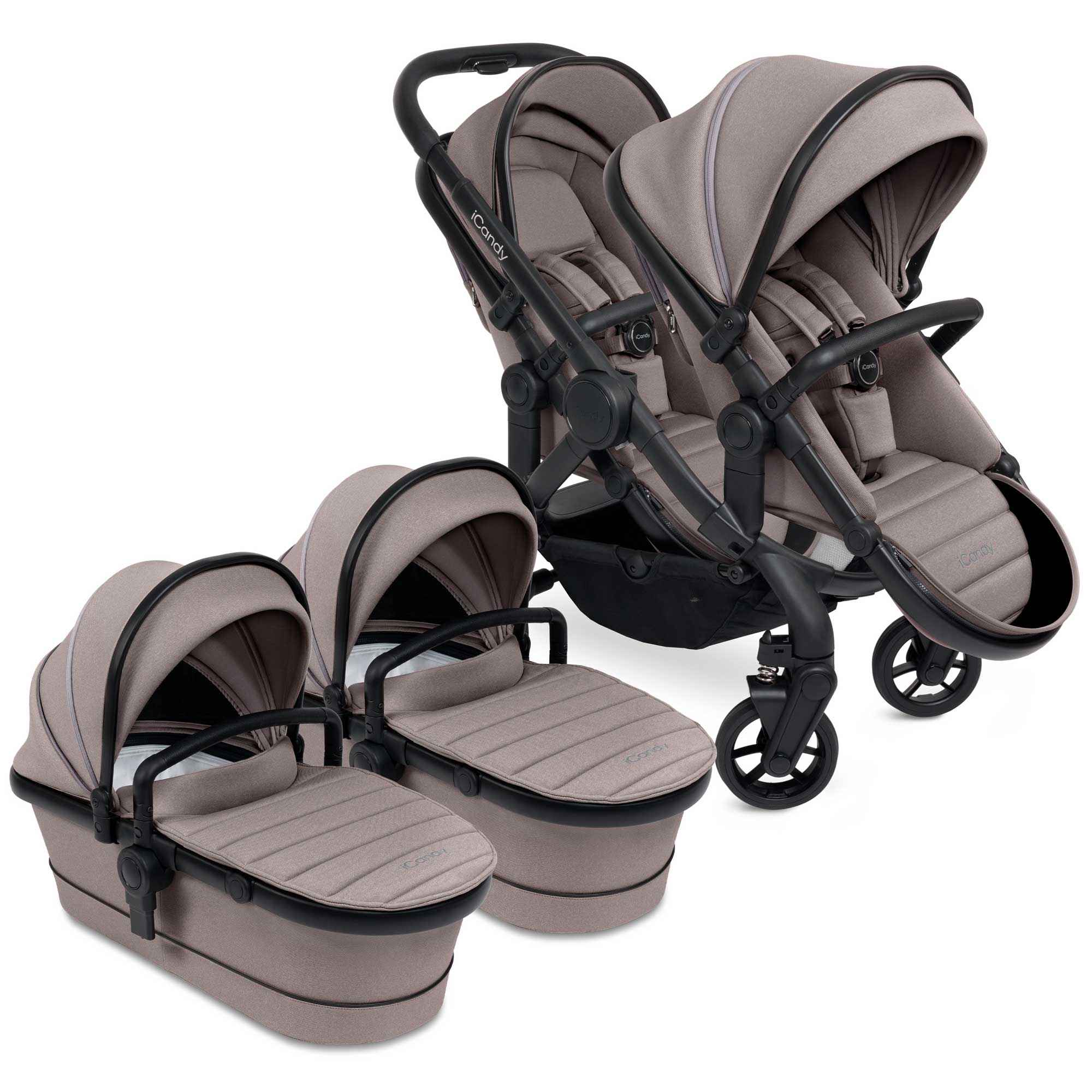 iCandy Peach 7 Twin Combo Set in Porcini