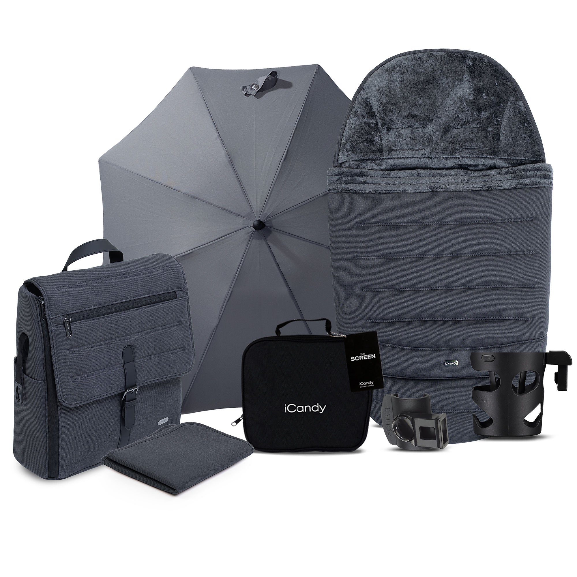 iCandy Peach 8 Complete Bundle in Grey