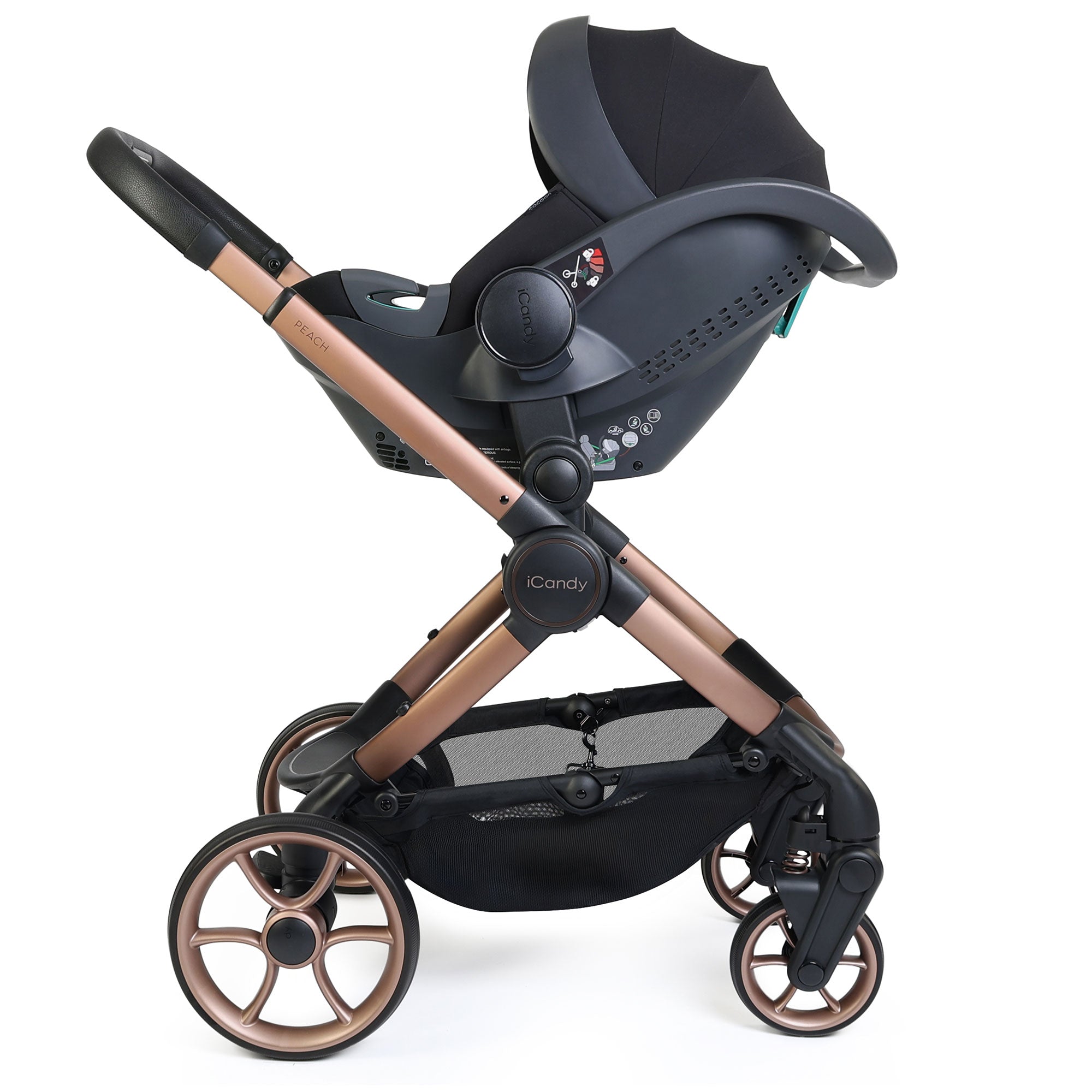 iCandy Peach 8 Editions Complete Bundle with Cocoon 360 in Pecan