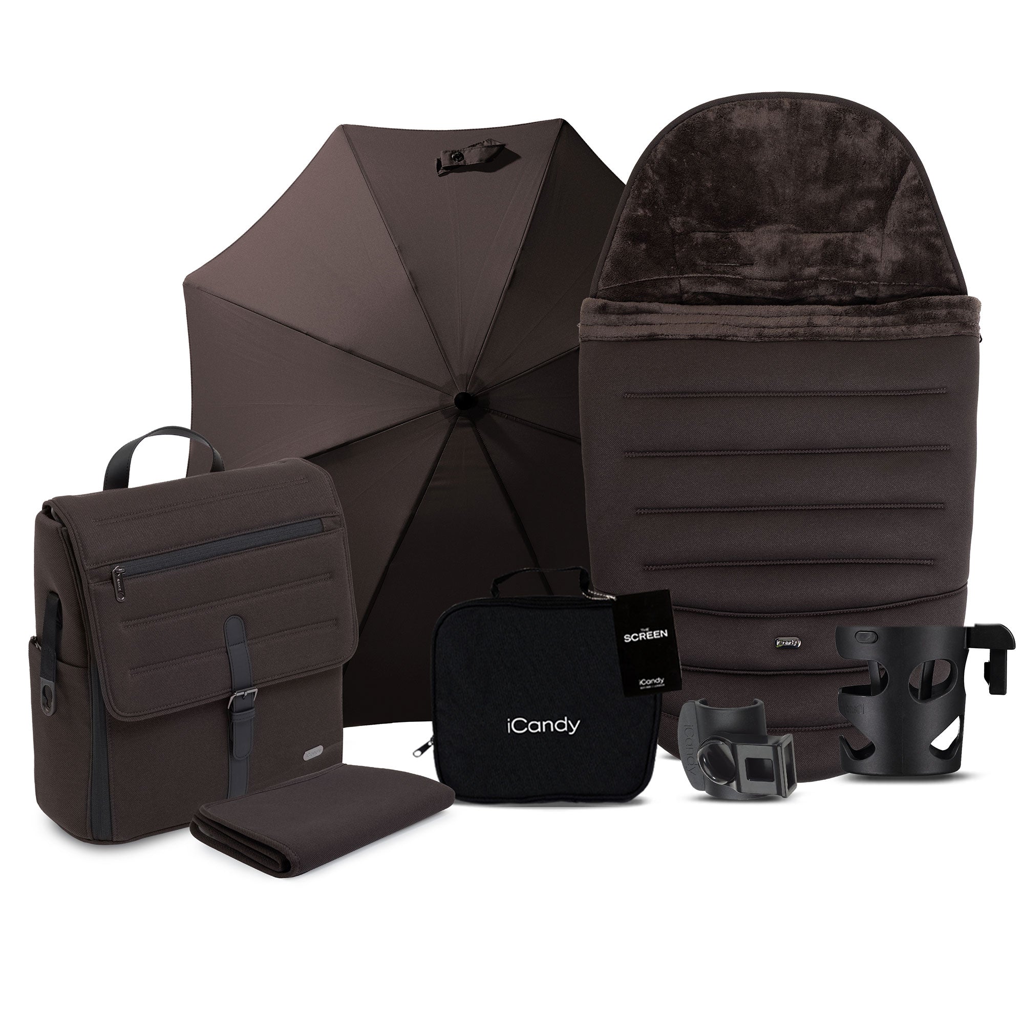 iCandy Peach 8 Editions Complete Bundle with Cocoon 360 in Pecan