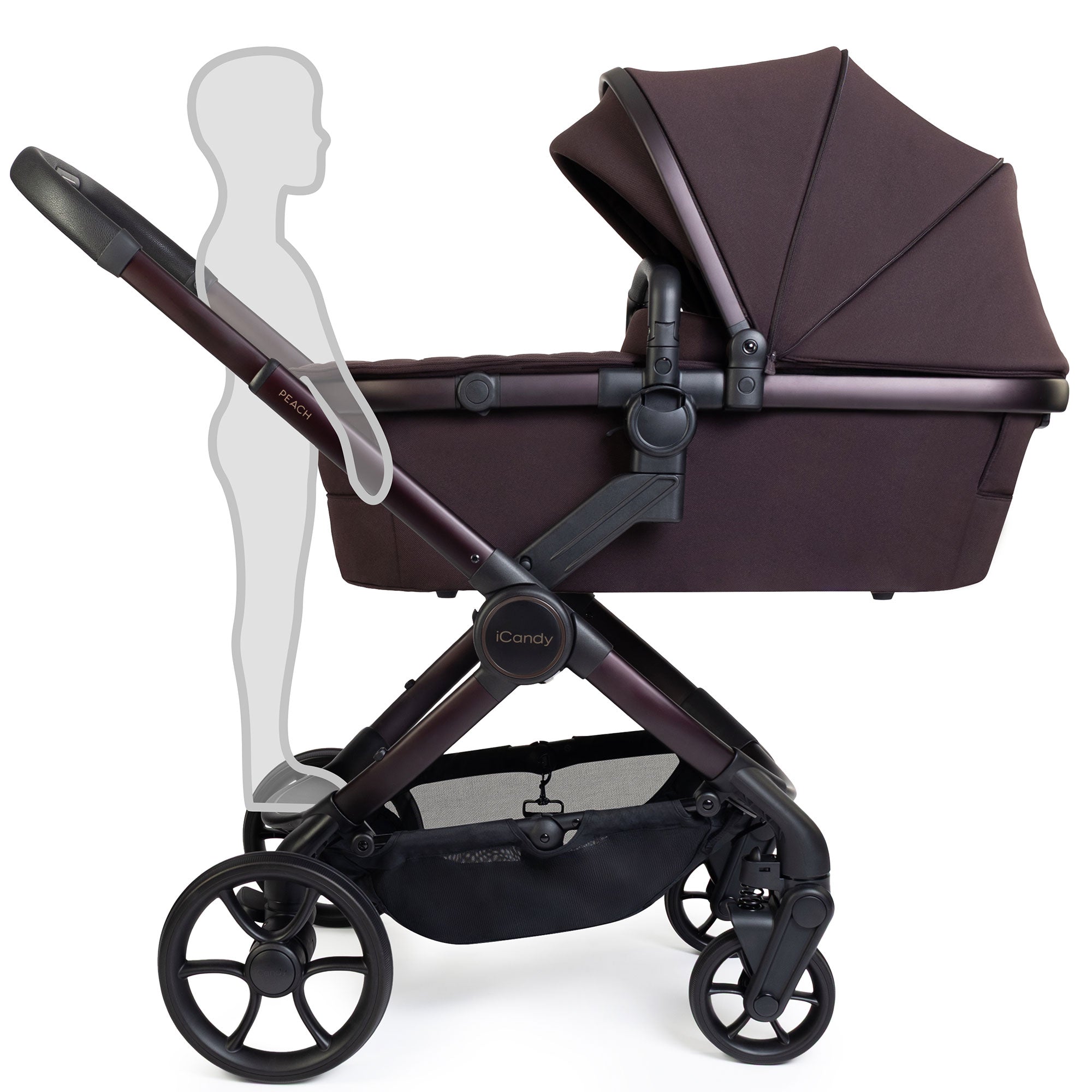 iCandy Peach 8 Editions Complete Bundle with Cocoon 360 in Coffee Bean