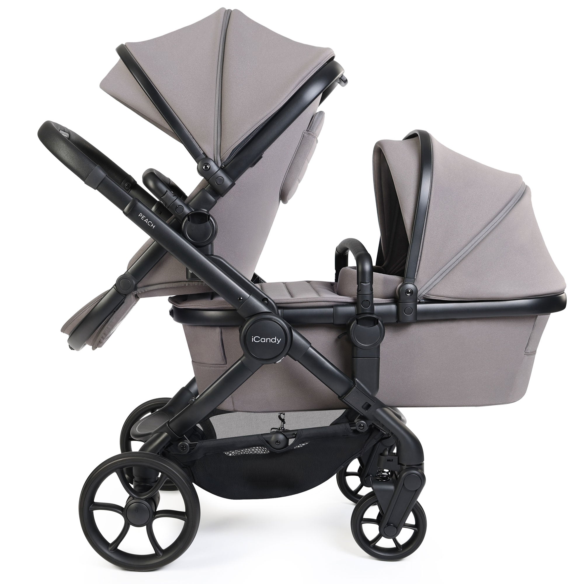 iCandy Peach 8 Double Complete Maxi-Cosi Bundle in Porcini
