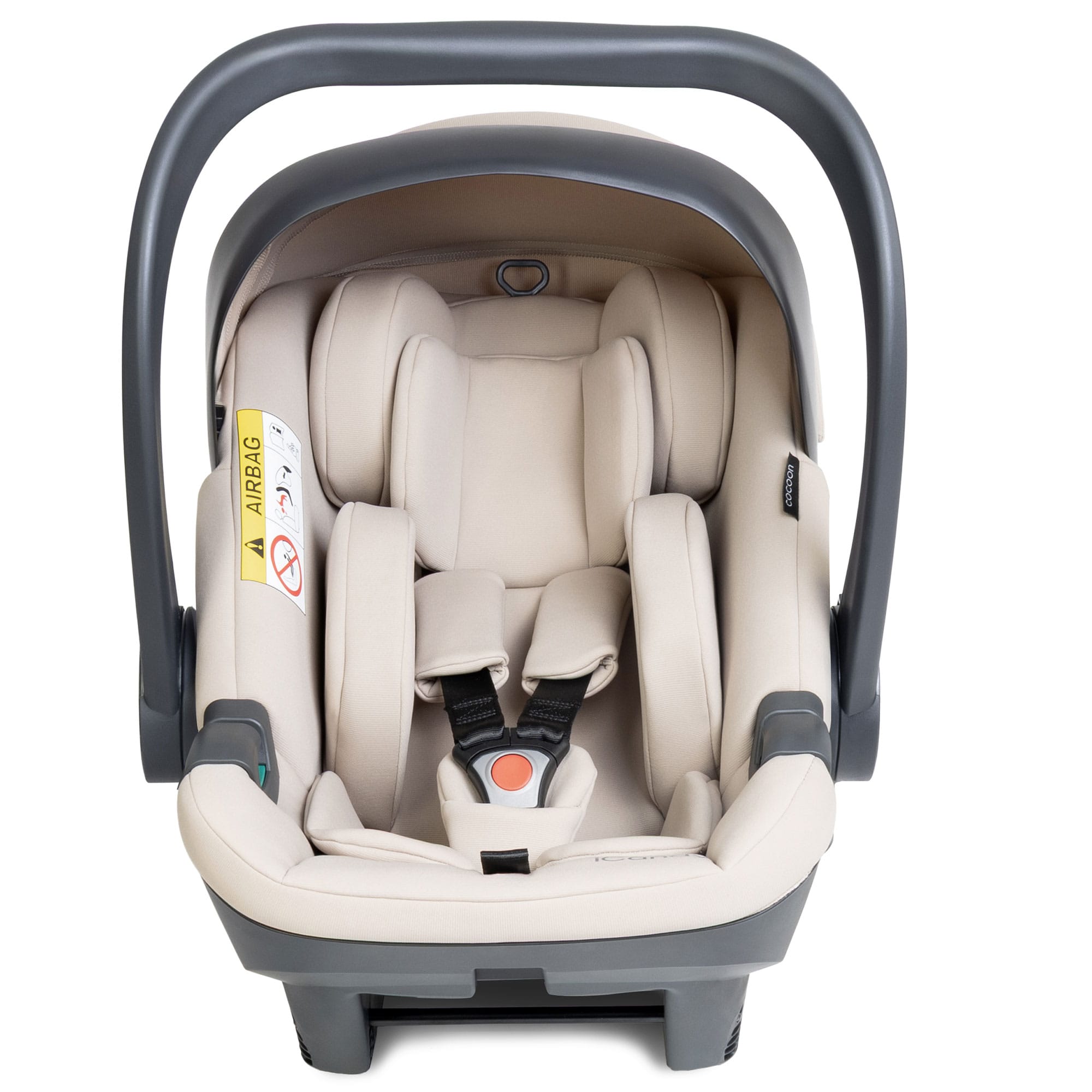 iCandy Cocoon 360 Infant Carrier & Base in Sandstone Baby Car Seats IC3367 5010334064130