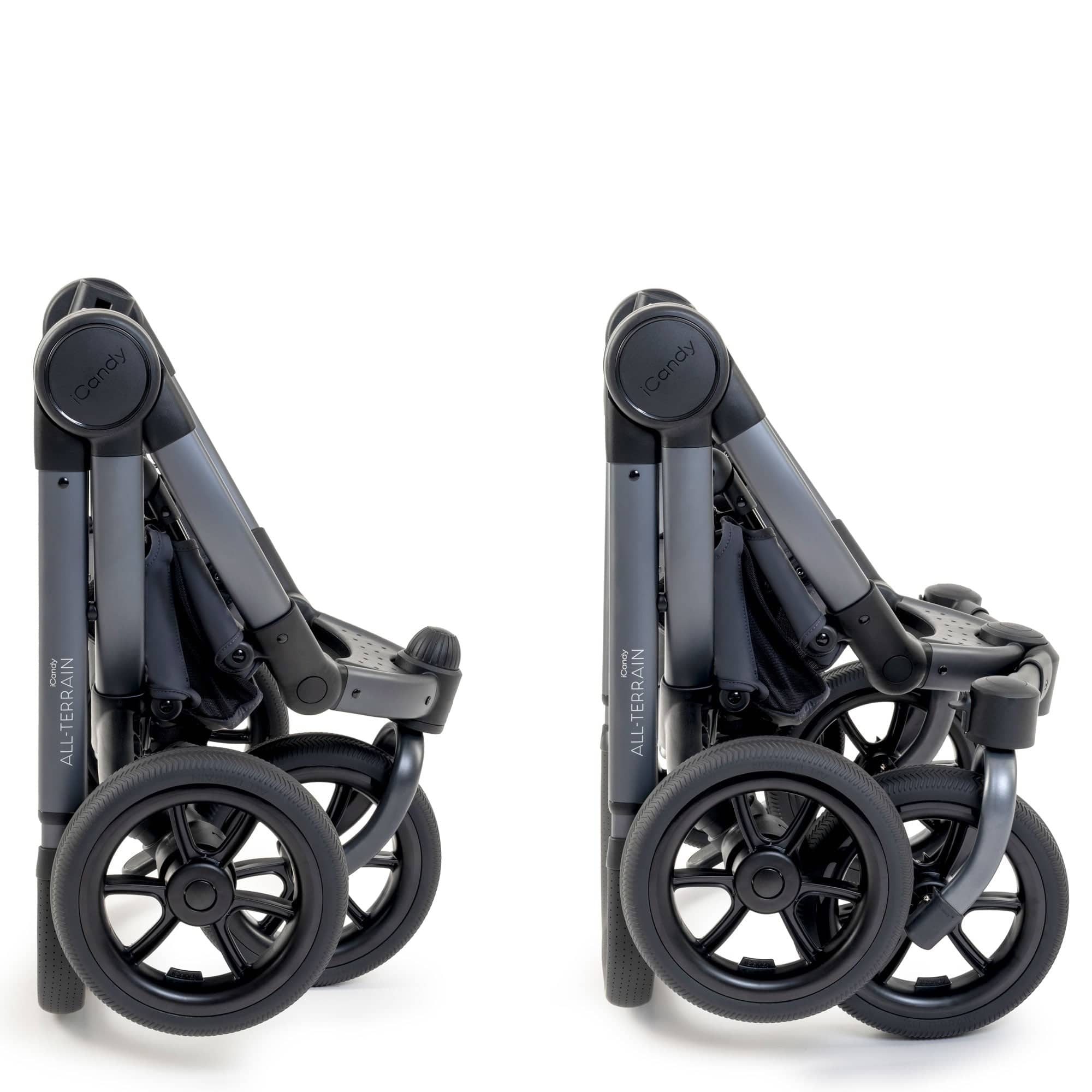 iCandy Peach 7 All Terrain Double Combo Set in Storm