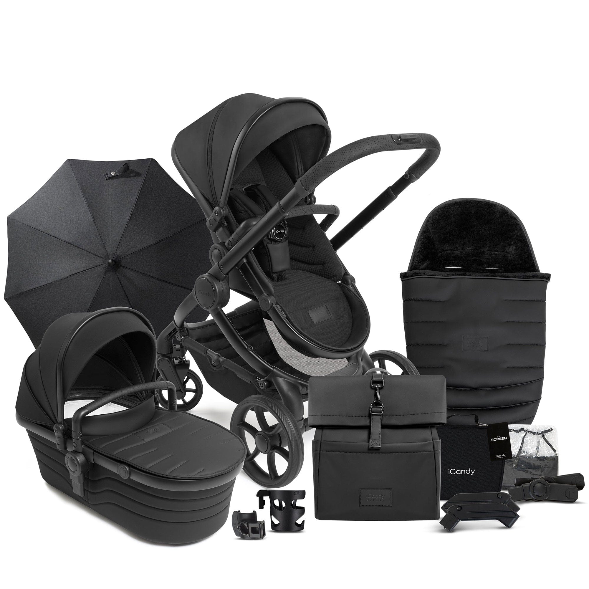 iCandy Peach 7 Studio Complete Bundle in Zenith Baby Prams IC3198 5010334060972