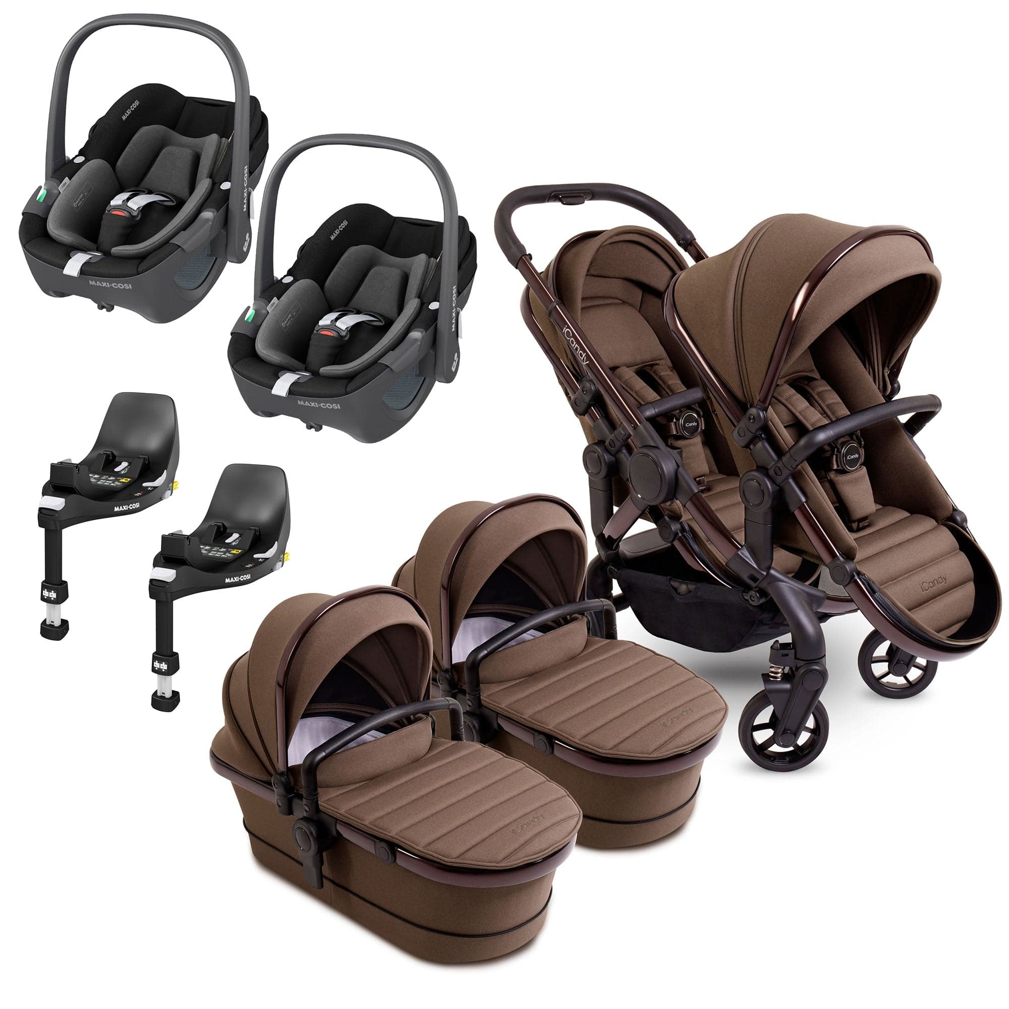 Poussette Double Graco Stadium Duo Avec Cosy Poussette Double