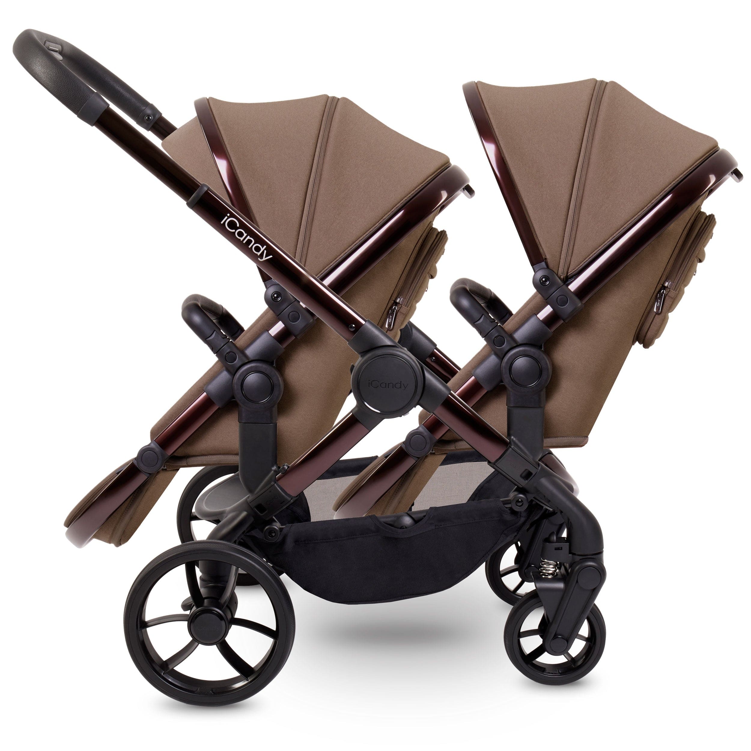 iCandy Peach 7 Double Complete Maxi-Cosi Travel System in Coco Pram Bundles