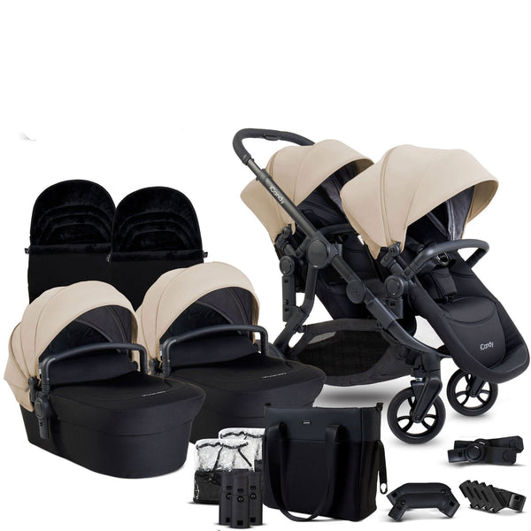 icandy or bugaboo iCandy Orange 4 Twin Complete Set in Latte