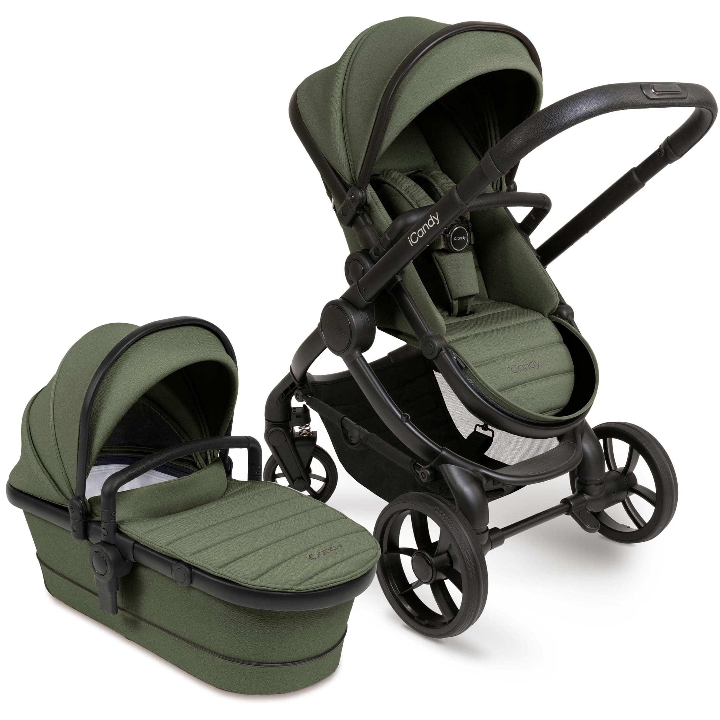 iCandy Peach 7 Combo Set in Ivy Pushchairs & Buggies IC2920 5010334056708