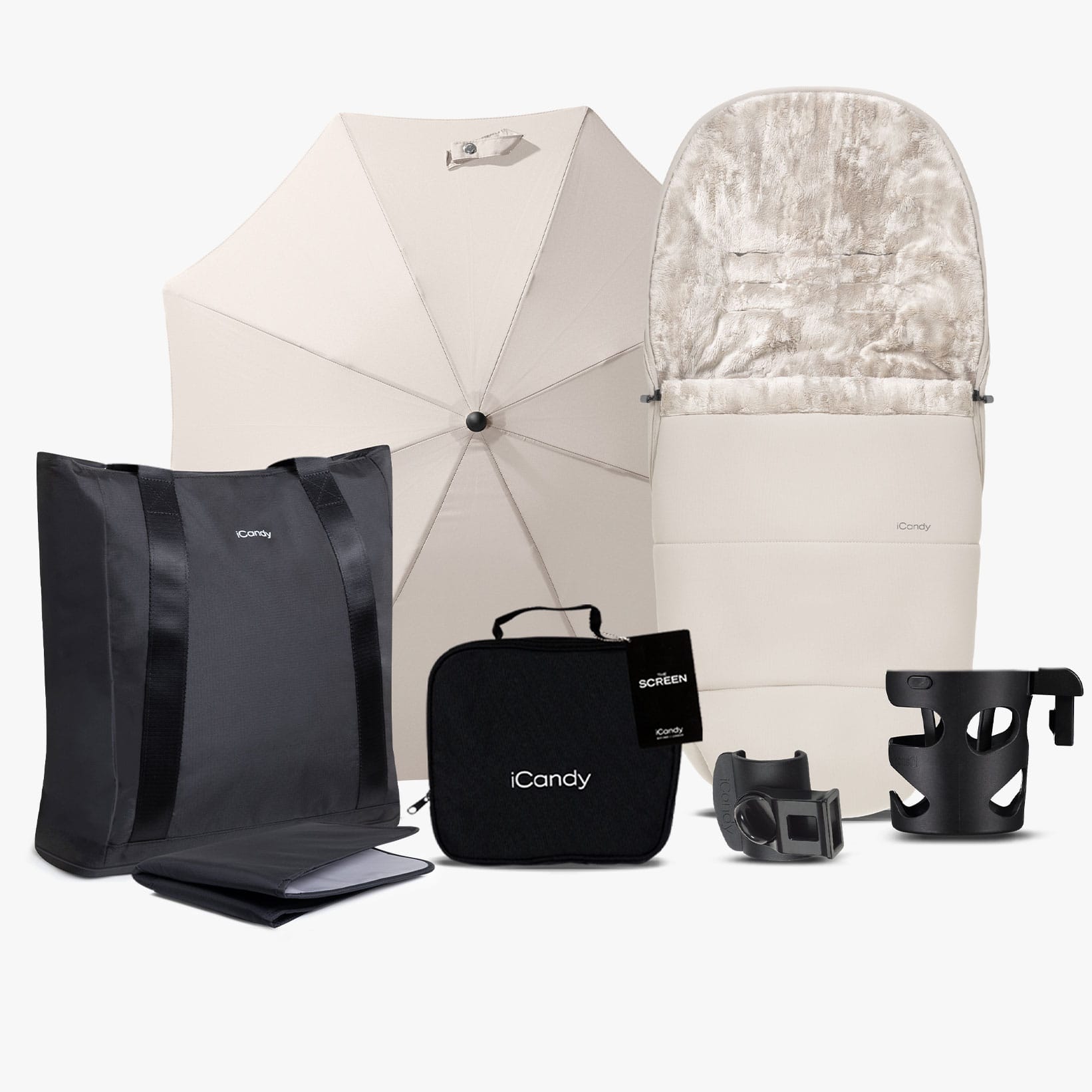 iCandy Core 2 Complete Bundle with COCOON 360 in Sandstone Travel Systems IC3272 5010334063027