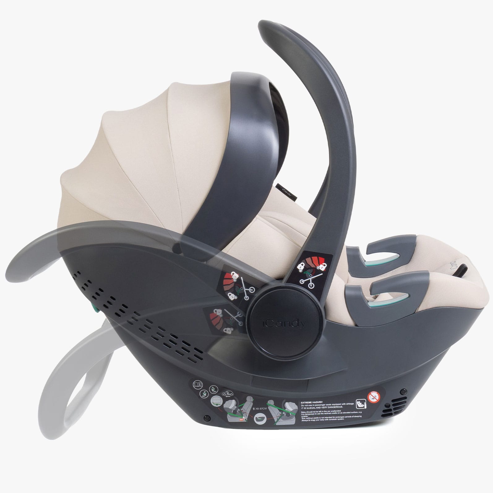 iCandy Core 2 Complete Bundle with COCOON 360 in Sandstone Travel Systems IC3272 5010334063027