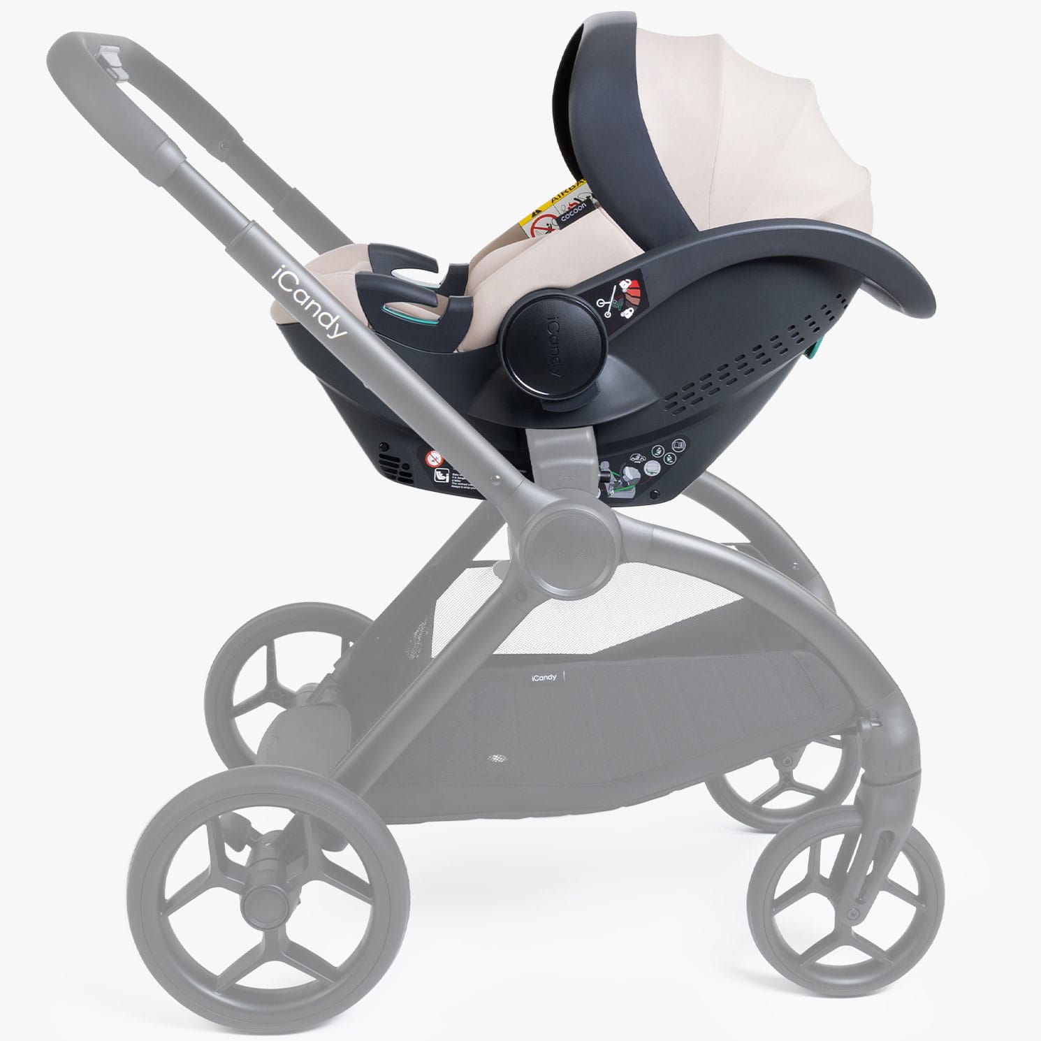 iCandy Core 2 Complete Bundle with COCOON 360 in Sandstone Travel Systems IC3272 5010334063027