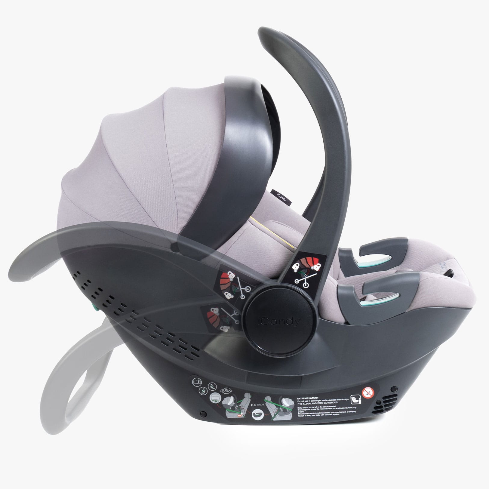 iCandy Core 2 Complete Bundle with COCOON 360 in Storm Grey Travel Systems IC3271 5010334063010
