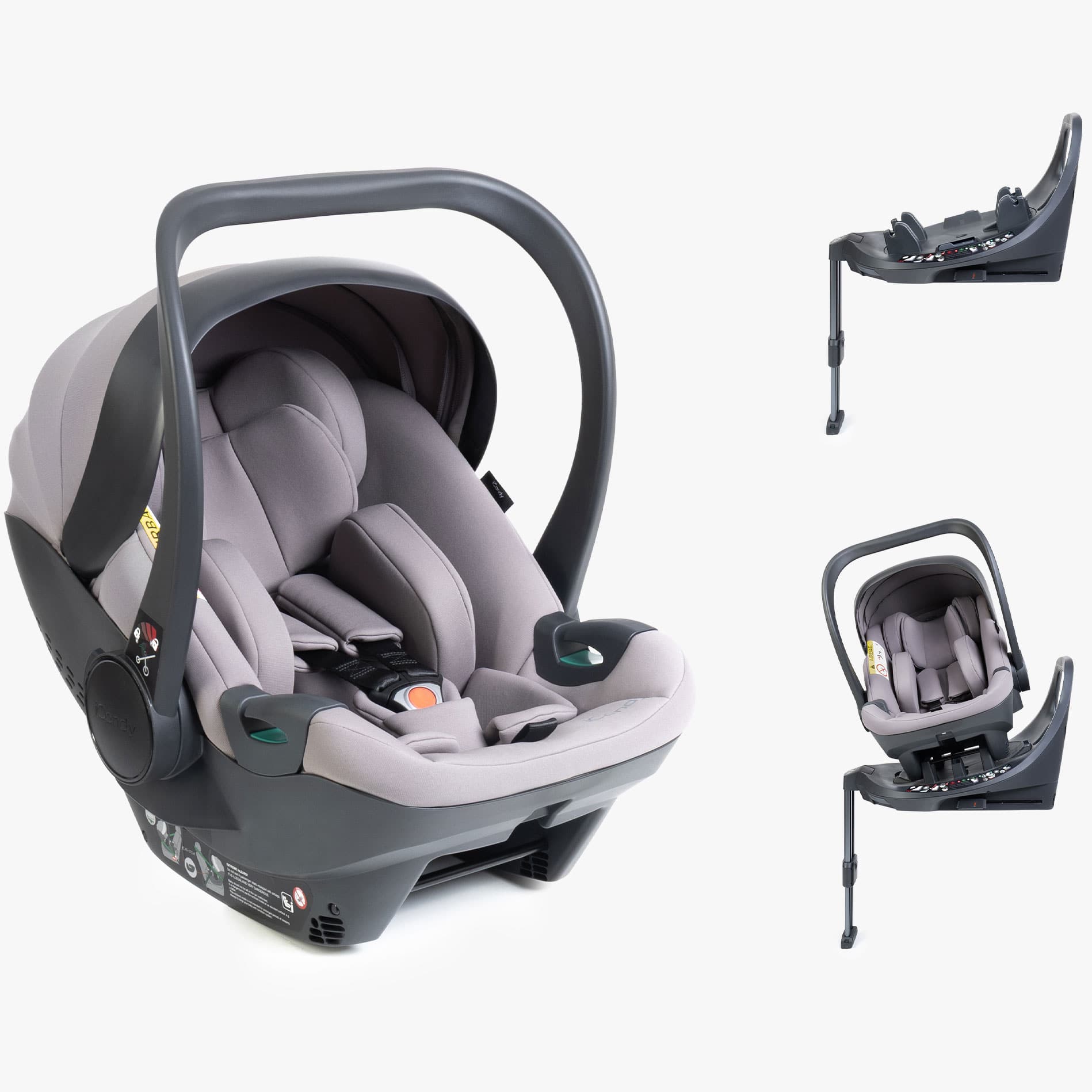 iCandy Core 2 Complete Bundle with COCOON 360 in Storm Grey Travel Systems IC3271 5010334063010