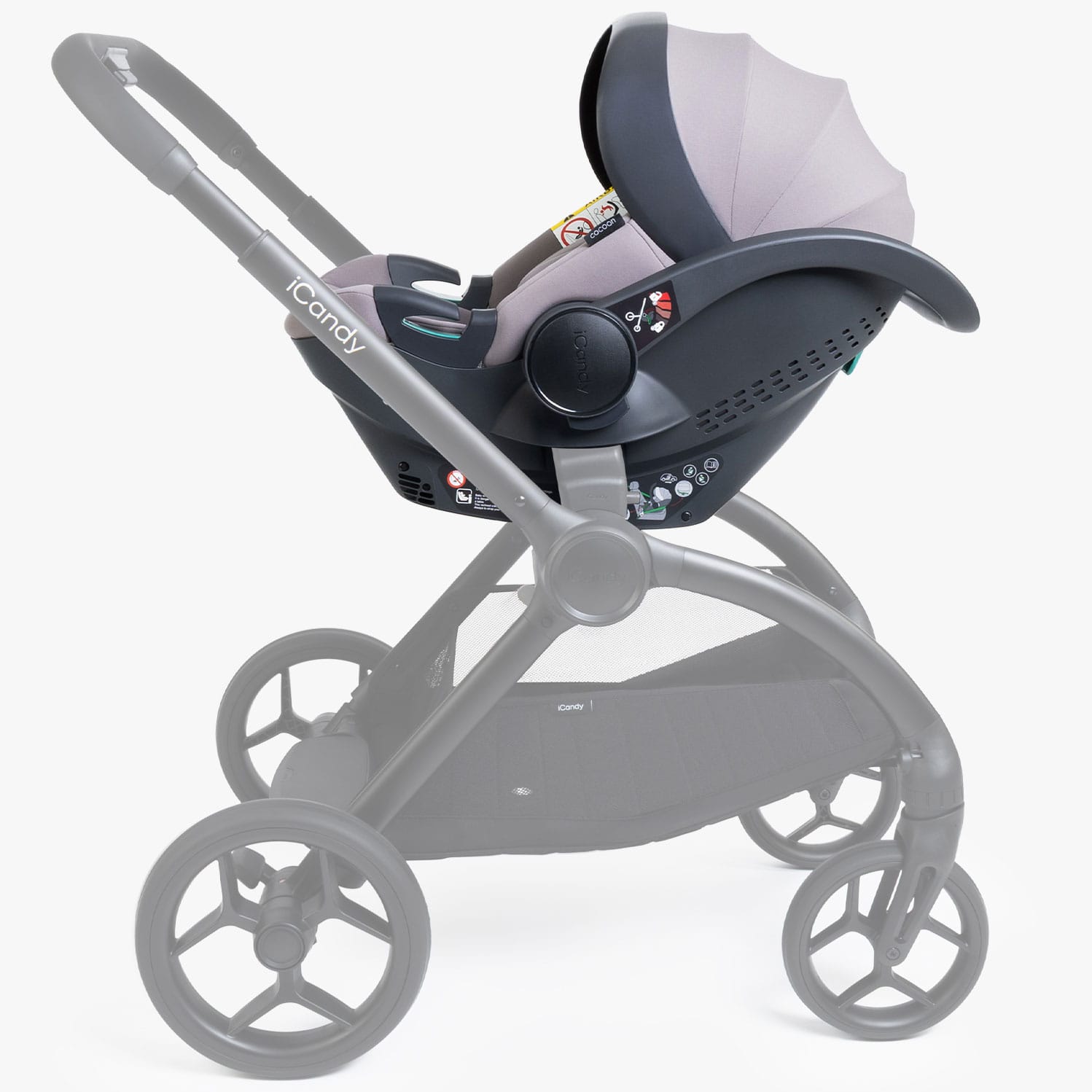 iCandy Core 2 Complete Bundle with COCOON 360 in Storm Grey Travel Systems IC3271 5010334063010