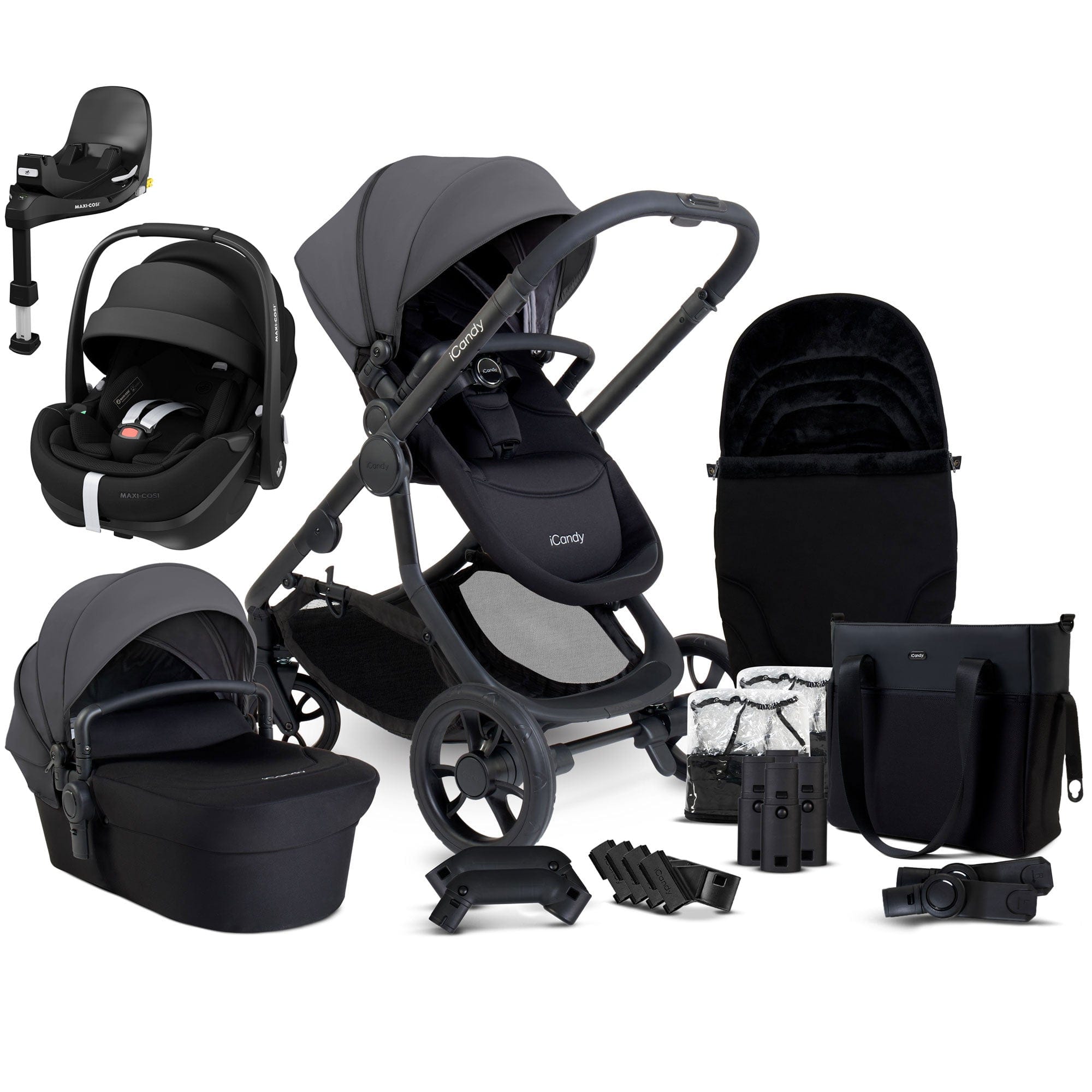 iCandy Orange 4 Maxi-Cosi Travel System in Fossil