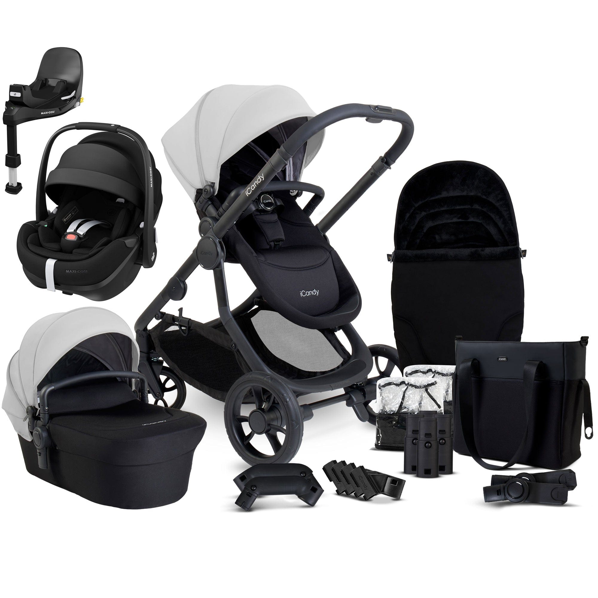 iCandy Orange 4 Maxi-Cosi Travel System in Glacier Travel Systems 18206-COM-PV2 5010334060590