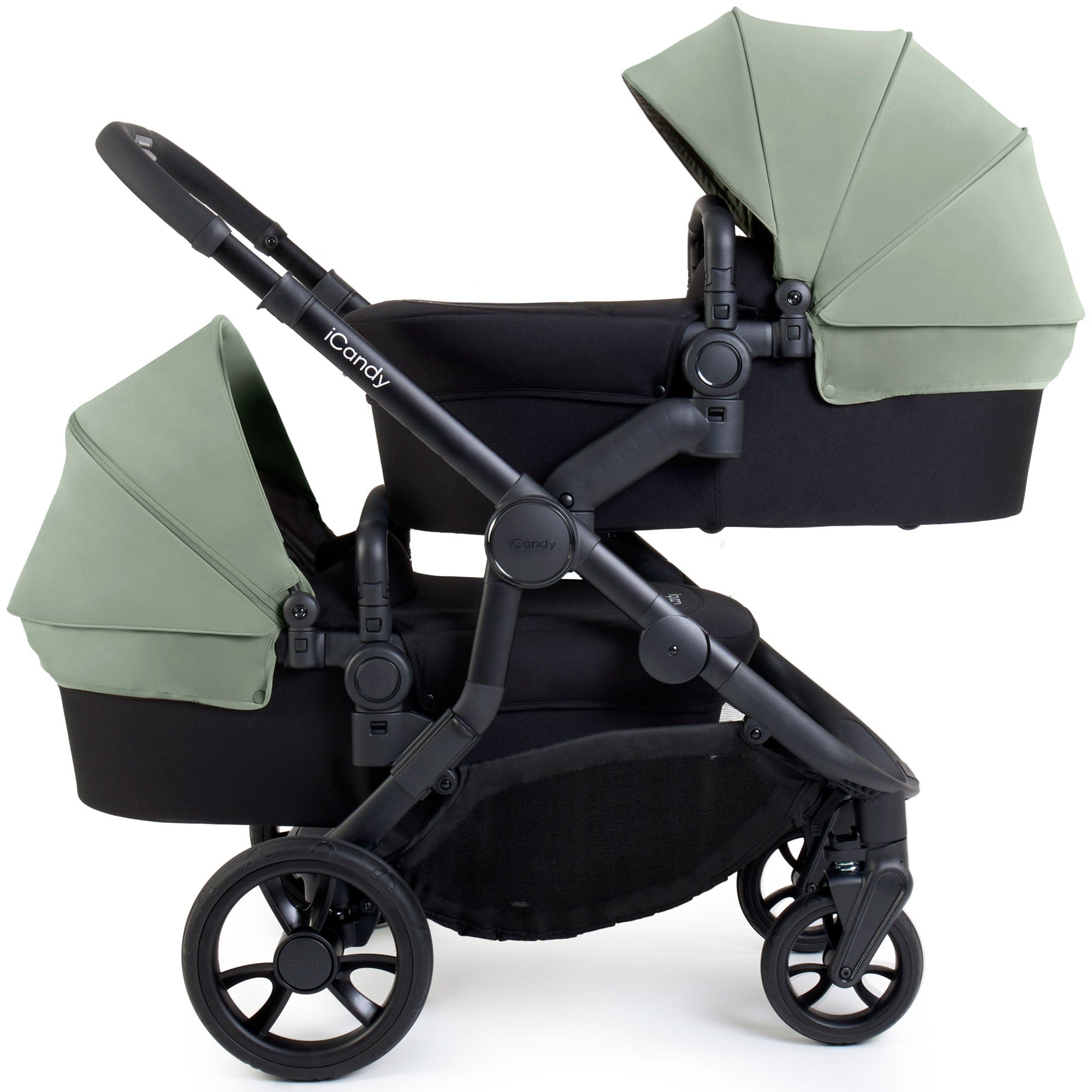 iCandy Orange 4 Twin Maxi-Cosi Travel System in Pistachio Travel Systems