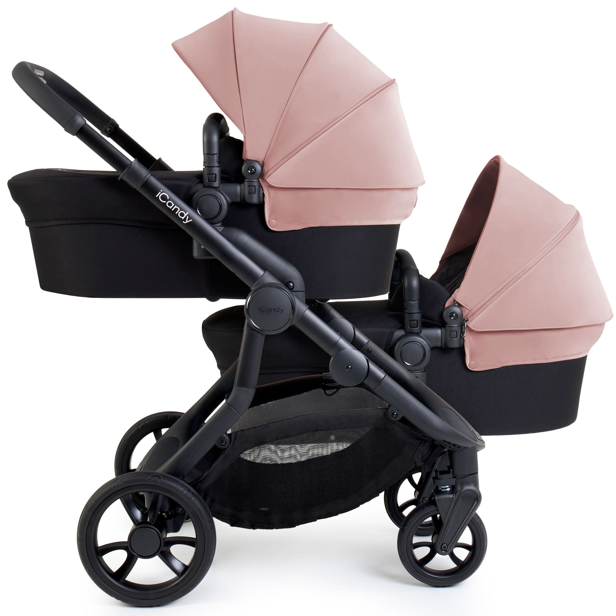 maxi cosi rose iCandy Orange 4 Twin Maxi-Cosi Travel System in Rose