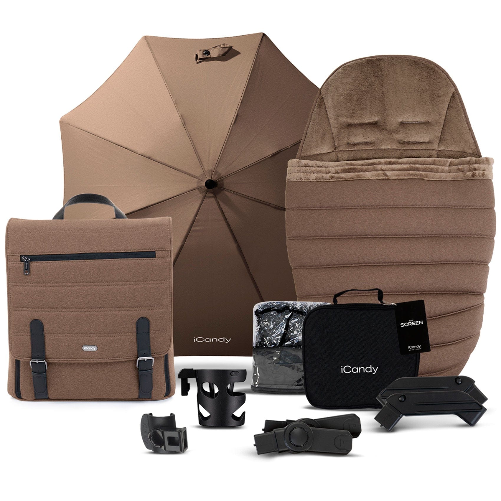 iCandy Peach 7 Complete Besafe Bundle in Coco Travel Systems 17832-COC 5010334056937