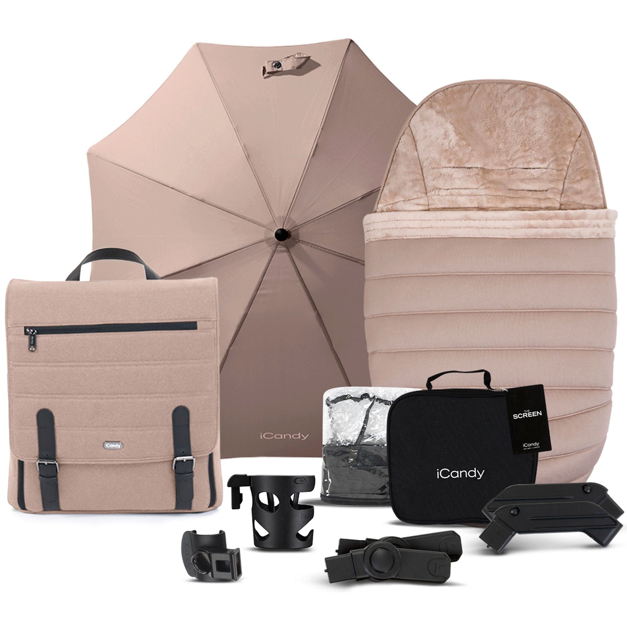 iCandy Peach 7 Complete Besafe Bundle in Cookie Travel Systems 17834-COO 5010334052878