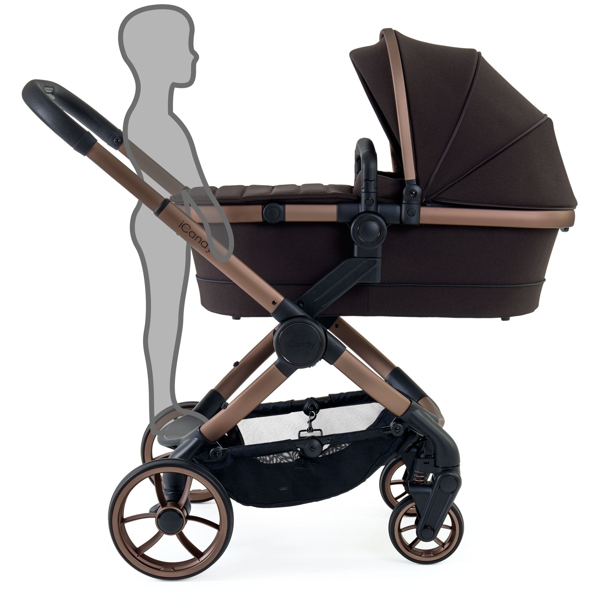 iCandy Peach 7 Complete Besafe Bundle in Pecan Travel Systems 17833-PEC 5010334059693