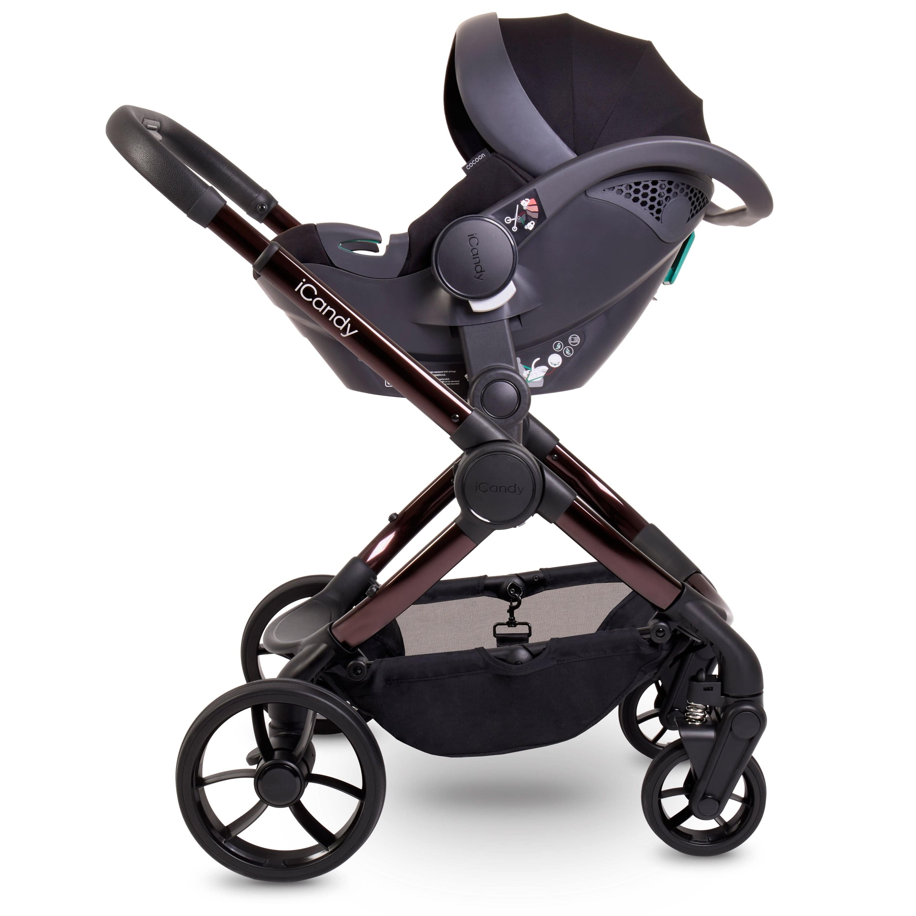 iCandy Peach 7 Complete Bundle with COCOON Car Seat in Coco Travel Systems IC2982 5010334058009