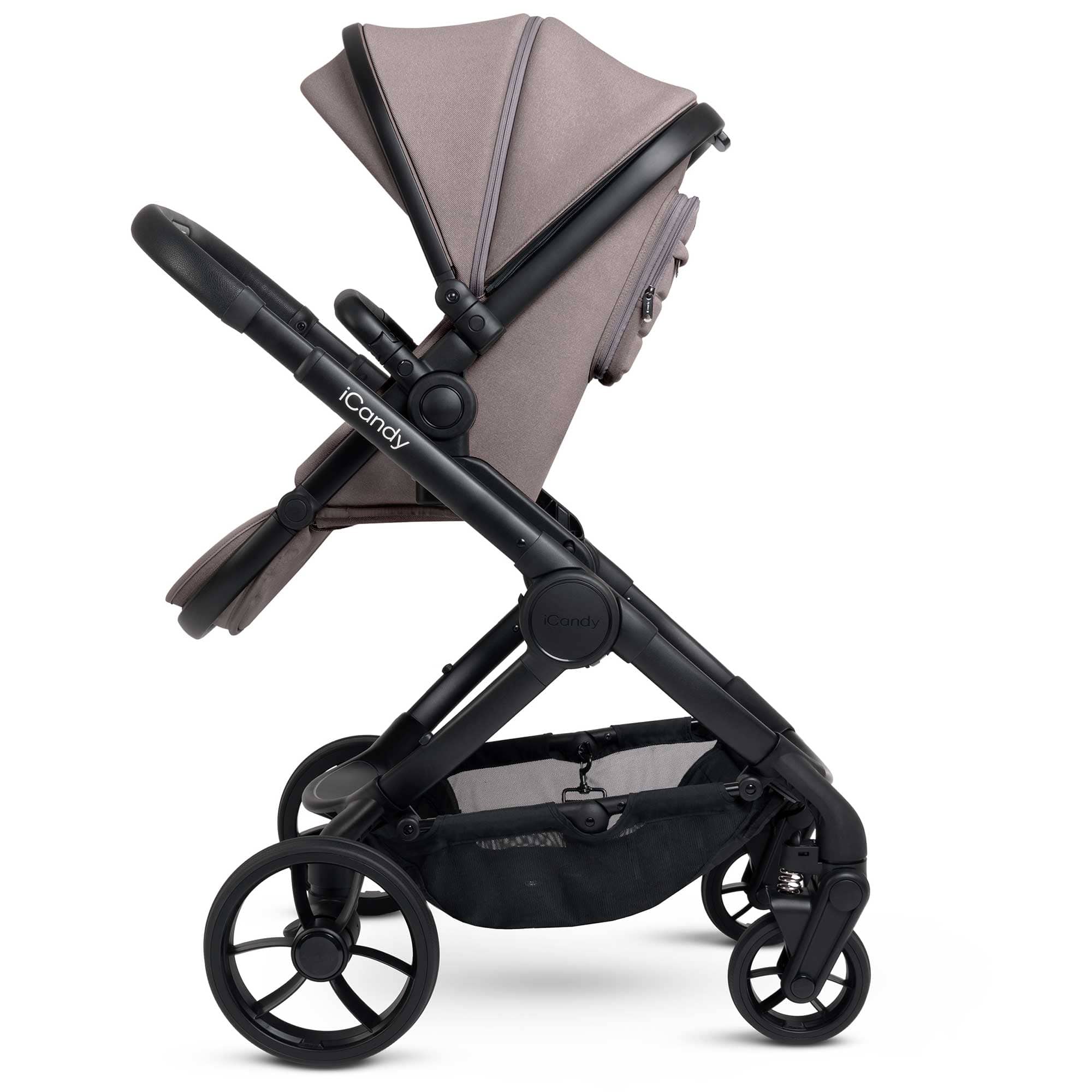 iCandy Peach 7 Complete Bundle with COCOON Car Seat in Porcini Travel Systems IC3264 5010334062952