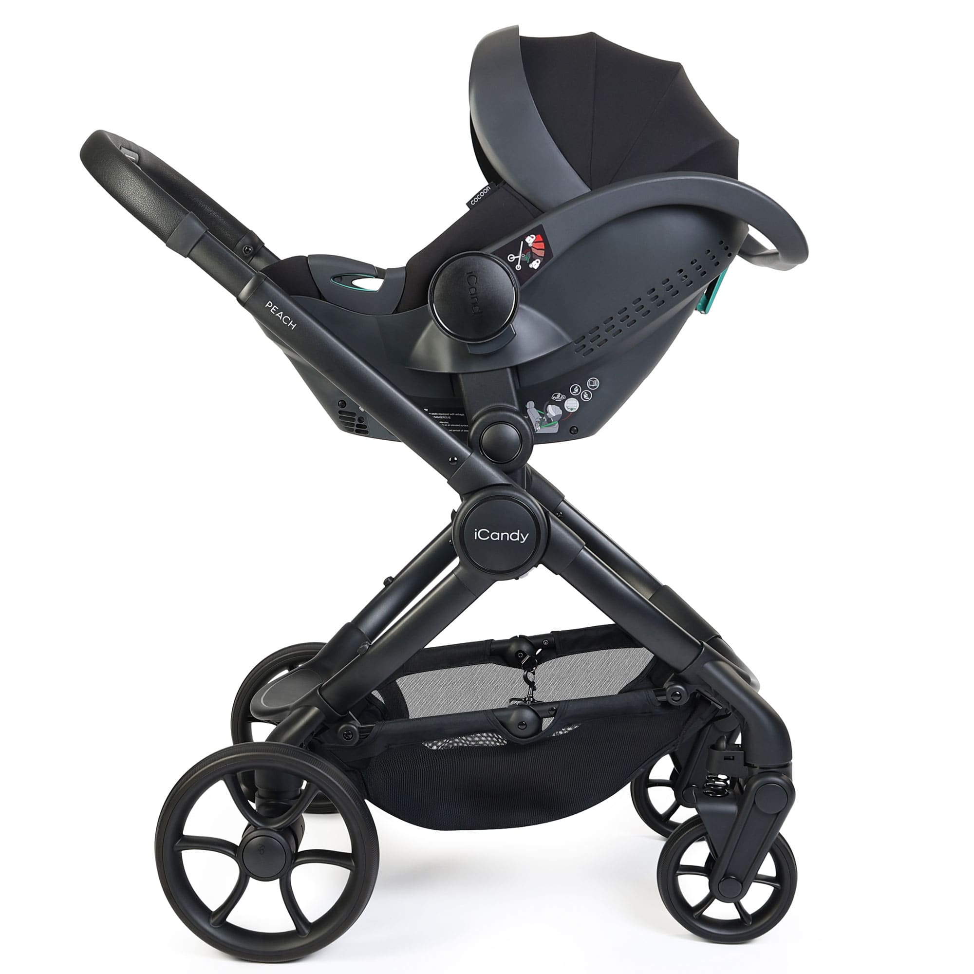 iCandy Peach 8 Complete Bundle with Cocoon 360 in Porcini Travel Systems IC3394 5010334064697