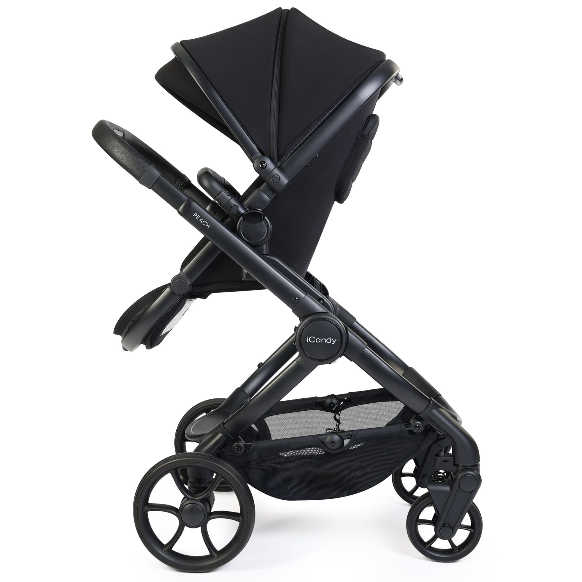 iCandy Peach 8 Complete Cybex Bundle in Black Travel Systems