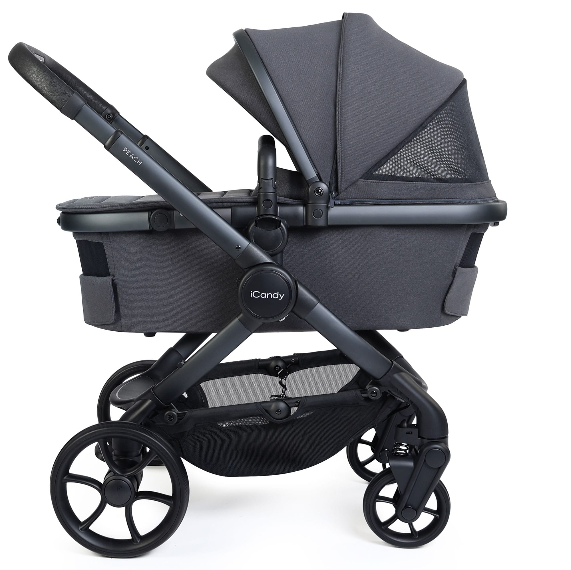 iCandy Peach 8 Complete Cybex Bundle in Grey Travel Systems
