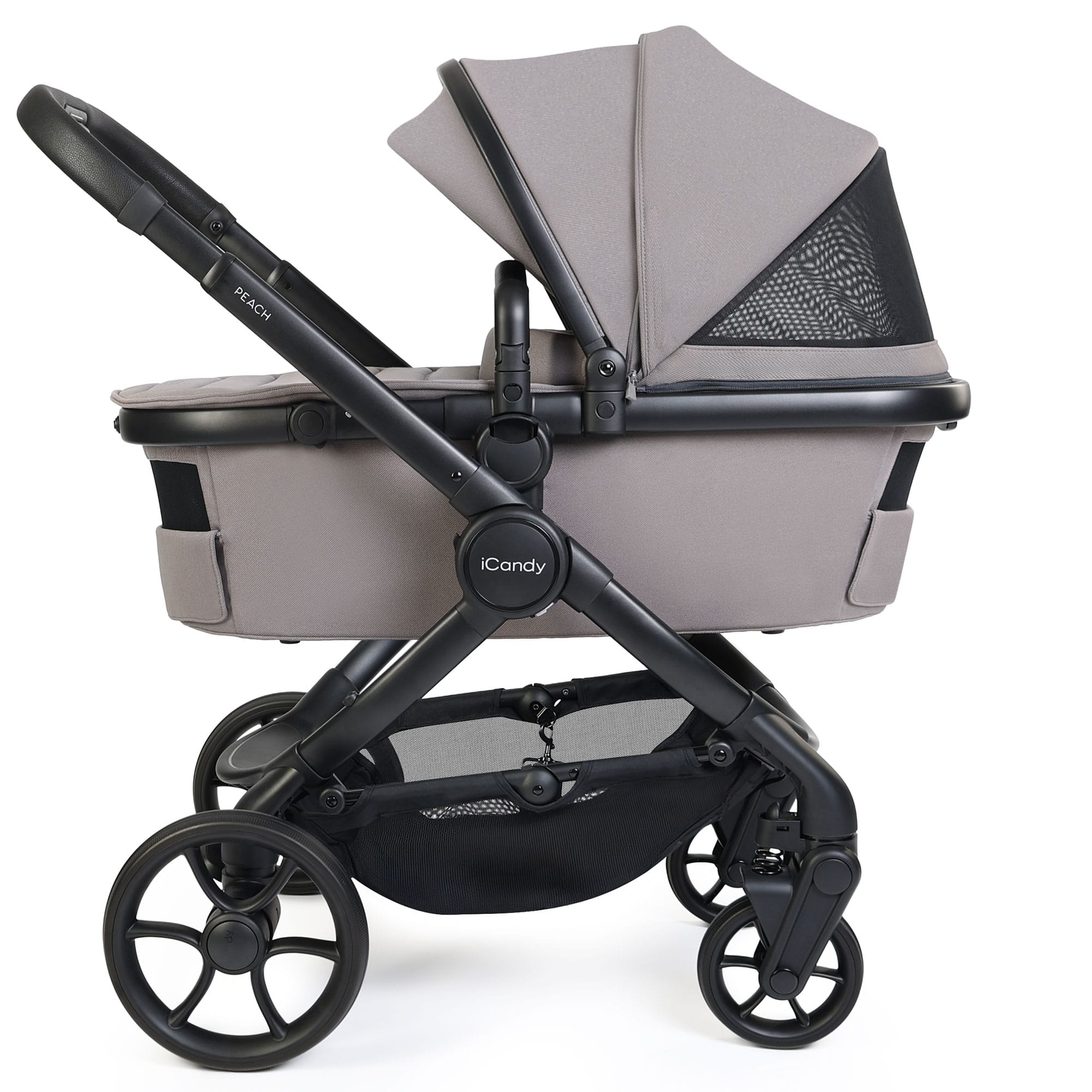 iCandy Peach 8 Complete Cybex Bundle in Porcini Travel Systems